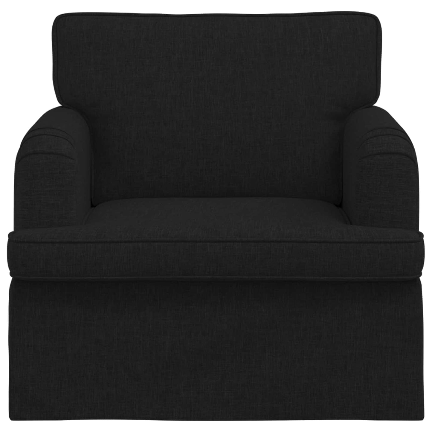 Bank Zwart 84 x 80 x 85 cm Stof is nu te koop bij PeponiXL, paradijselijk wonen!