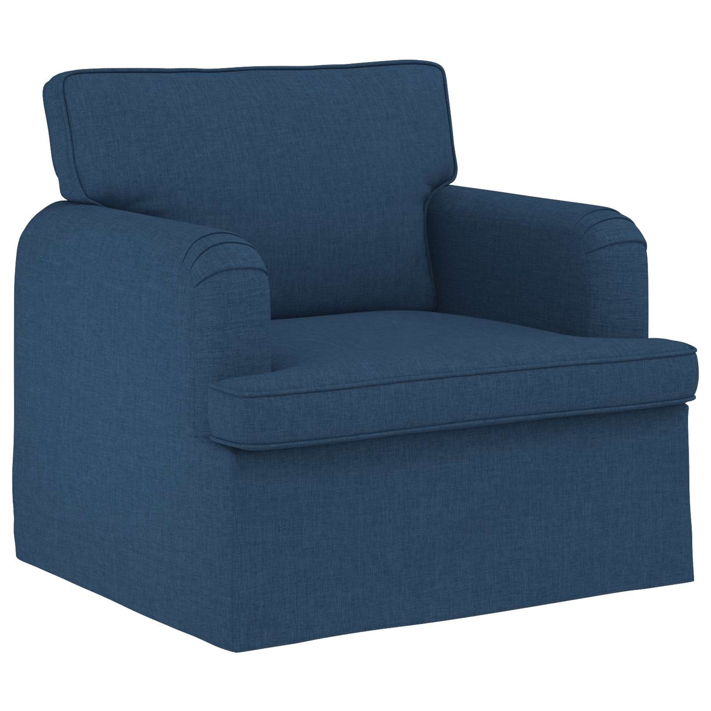 Bank Blauw 84 x 80 x 85 cm Stof is nu te koop bij PeponiXL, paradijselijk wonen!
