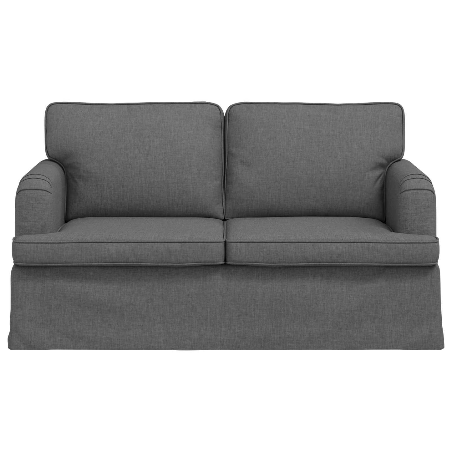Bank Donkergrijs 144 x 80 x 85 cm Stof is nu te koop bij PeponiXL, paradijselijk wonen!