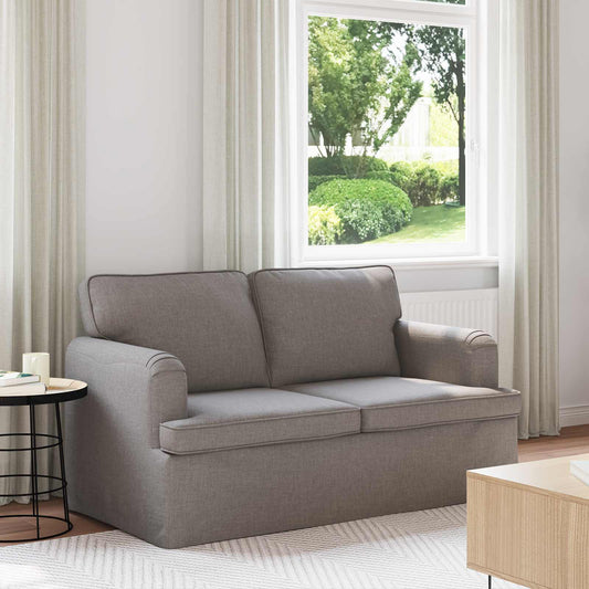 Bank Taupe 144 x 80 x 85 cm Stof is nu te koop bij PeponiXL, paradijselijk wonen!