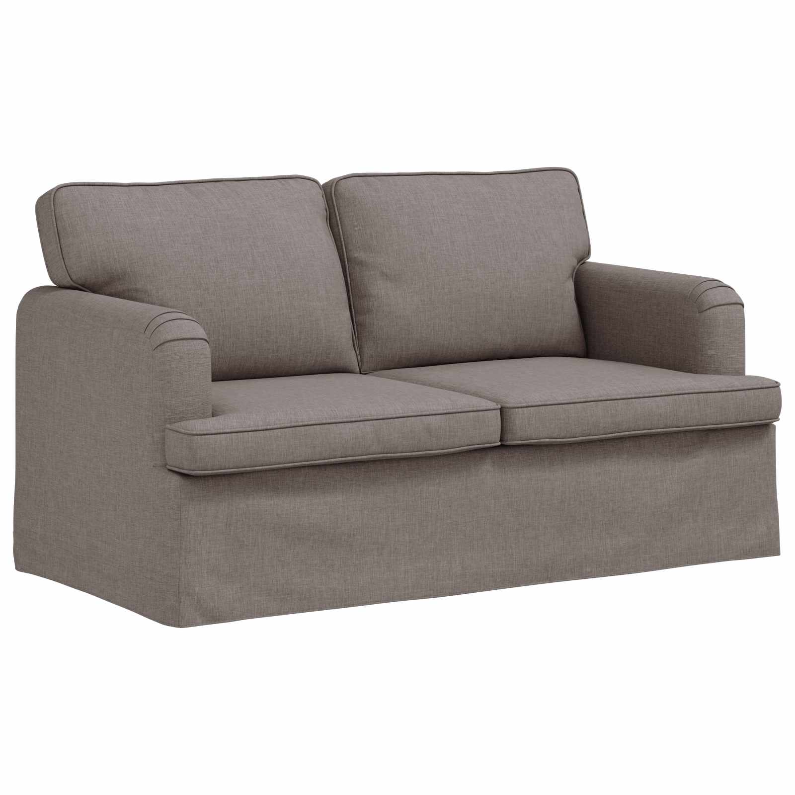 Bank Taupe 144 x 80 x 85 cm Stof is nu te koop bij PeponiXL, paradijselijk wonen!