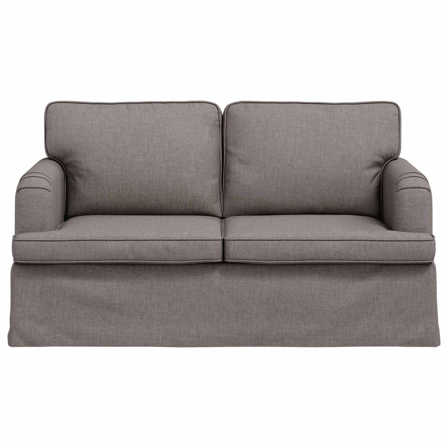 Bank Taupe 144 x 80 x 85 cm Stof is nu te koop bij PeponiXL, paradijselijk wonen!