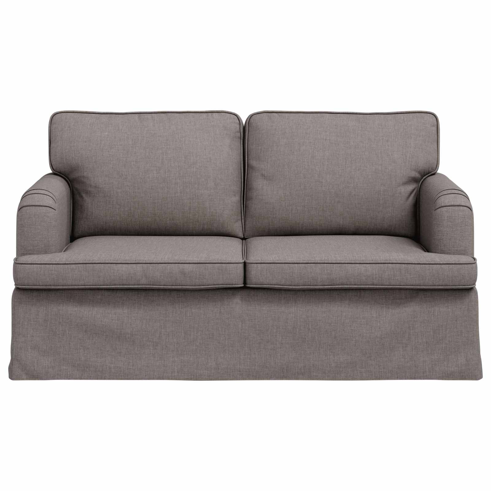 Bank Taupe 144 x 80 x 85 cm Stof is nu te koop bij PeponiXL, paradijselijk wonen!