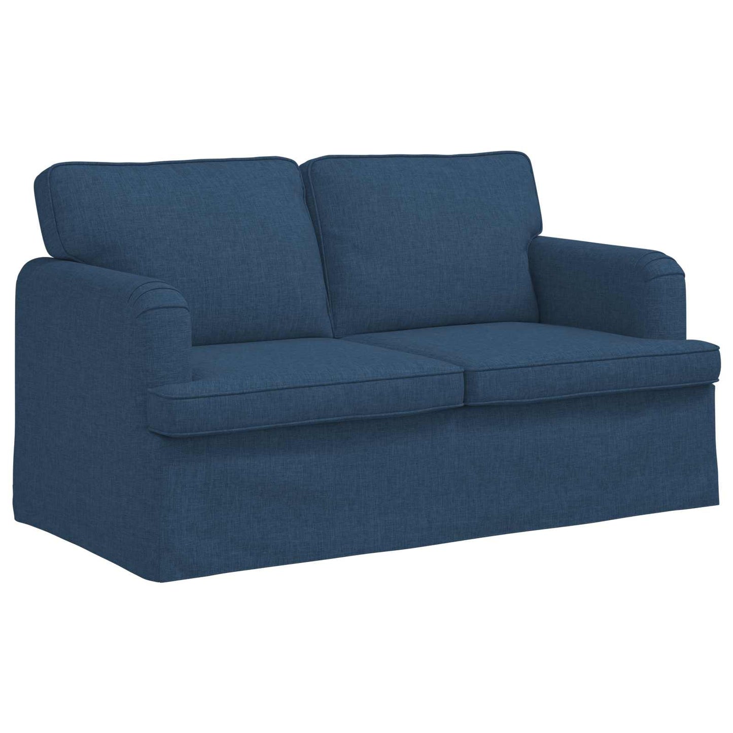 Bank Blauw 144 x 80 x 85 cm Stof is nu te koop bij PeponiXL, paradijselijk wonen!