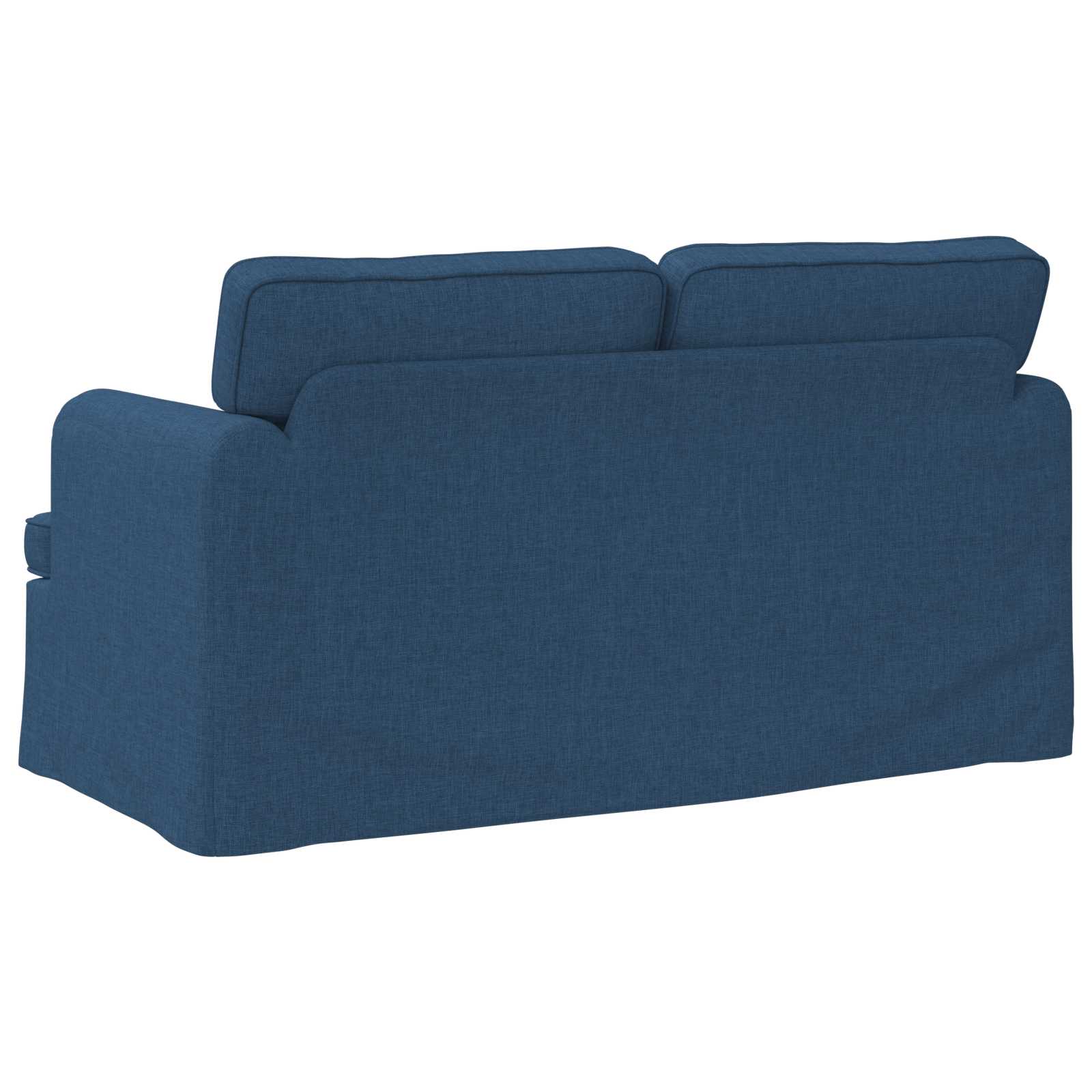 Bank Blauw 144 x 80 x 85 cm Stof is nu te koop bij PeponiXL, paradijselijk wonen!