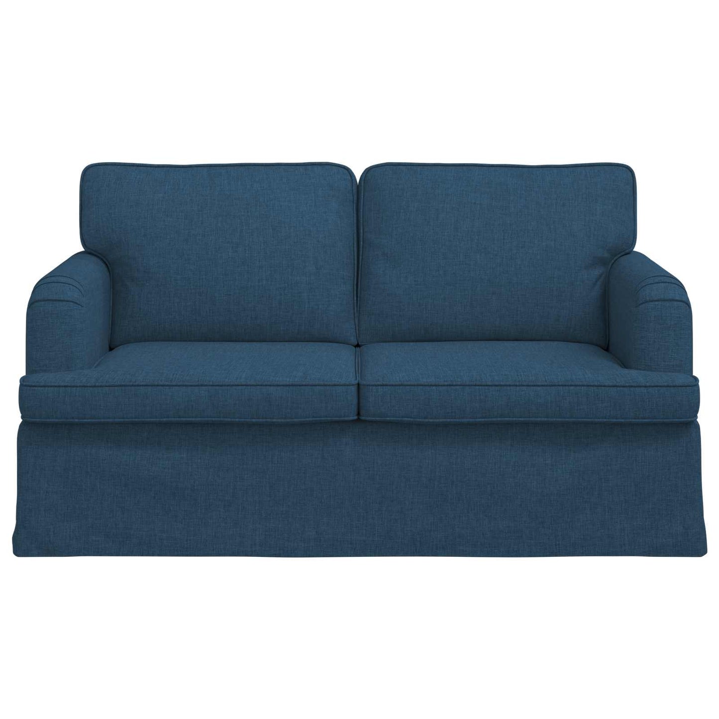 Bank Blauw 144 x 80 x 85 cm Stof is nu te koop bij PeponiXL, paradijselijk wonen!