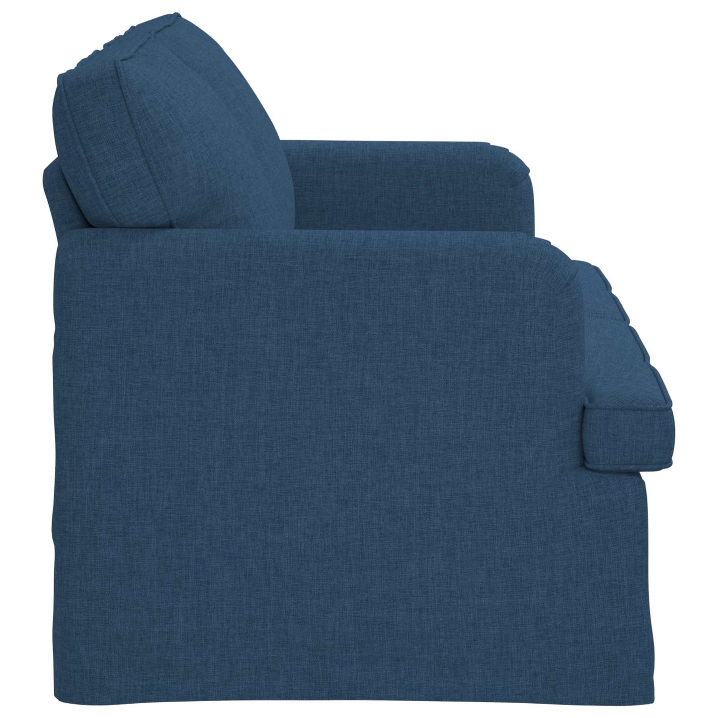 Bank Blauw 144 x 80 x 85 cm Stof is nu te koop bij PeponiXL, paradijselijk wonen!