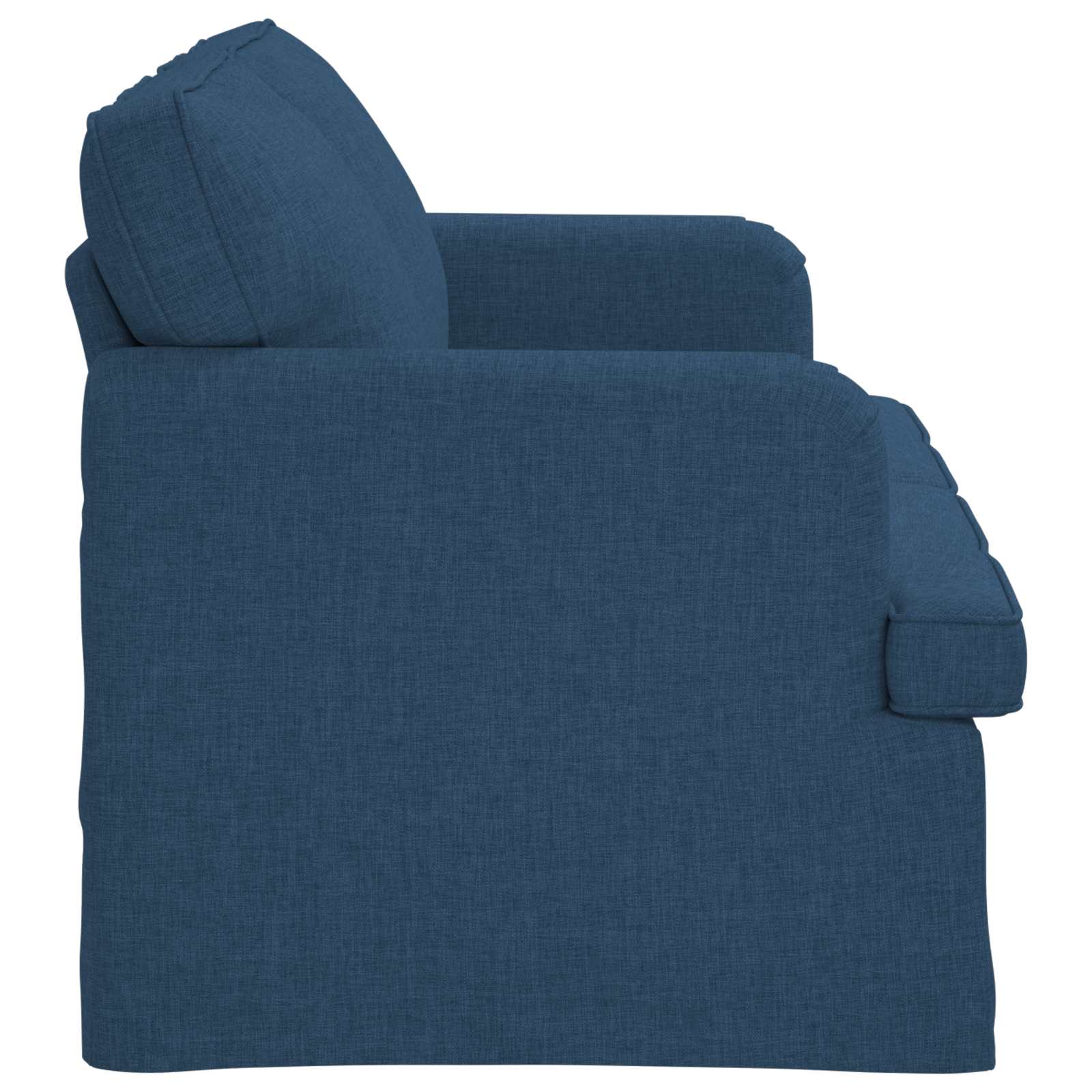 Bank Blauw 144 x 80 x 85 cm Stof is nu te koop bij PeponiXL, paradijselijk wonen!