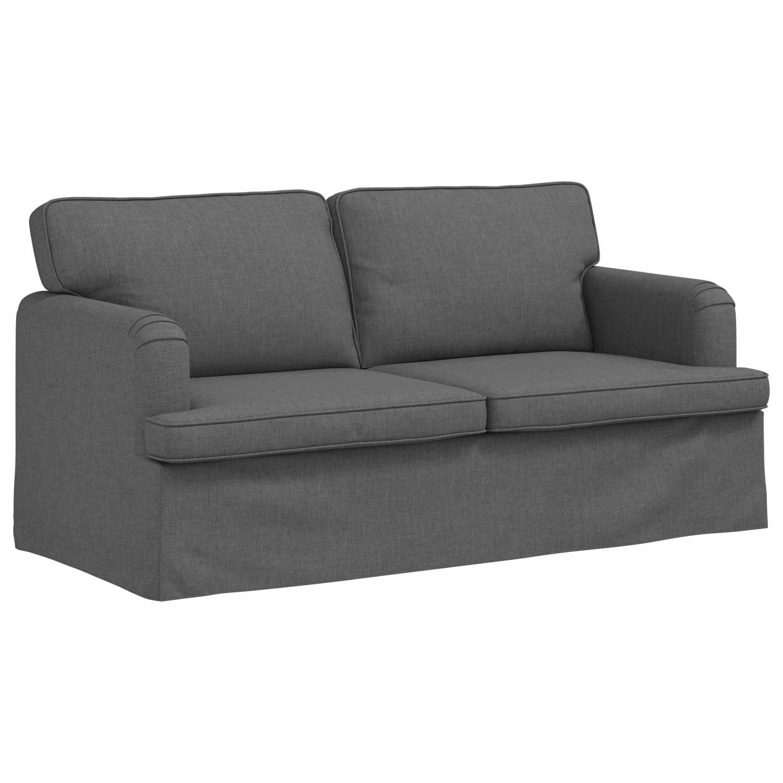 Bank Donkergrijs 162 x 80 x 85 cm Stof is nu te koop bij PeponiXL, paradijselijk wonen!