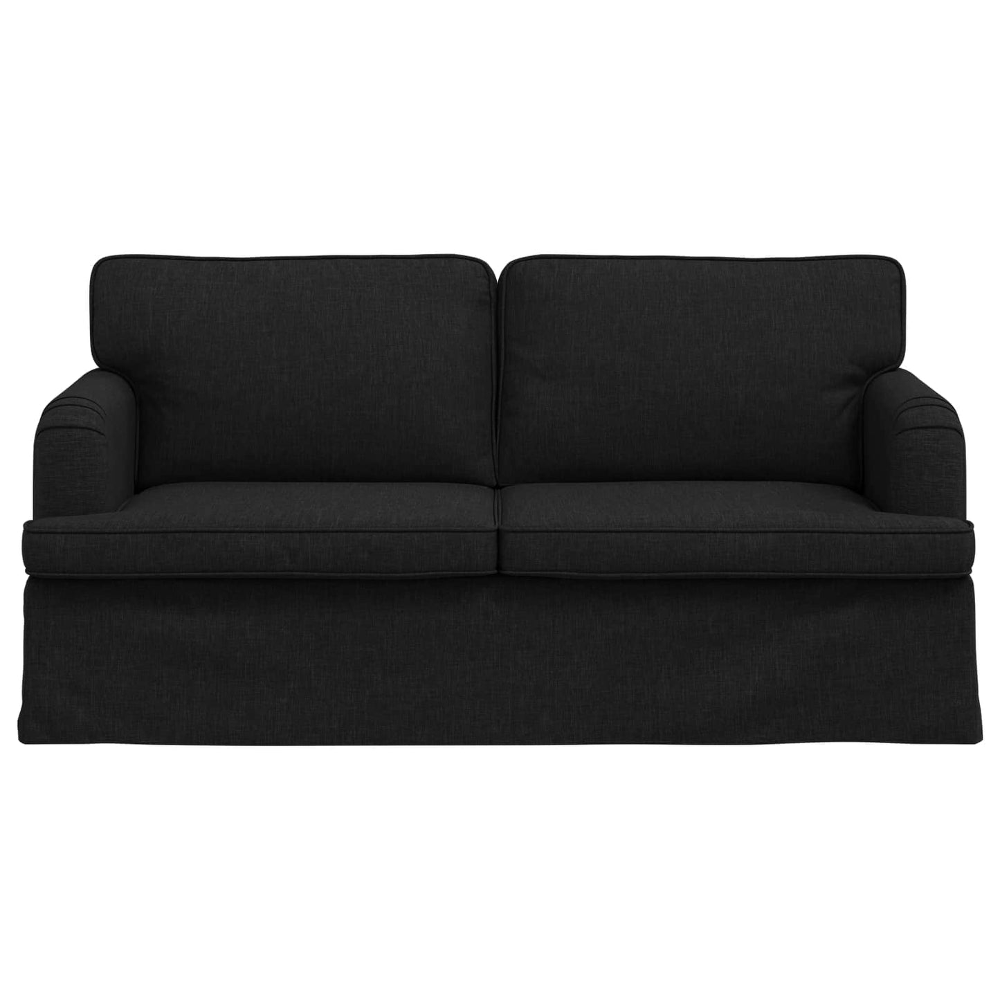 Bank Zwart 162 x 80 x 85 cm Stof is nu te koop bij PeponiXL, paradijselijk wonen!