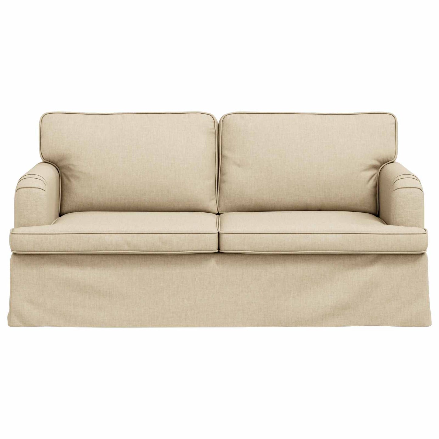 Bank Crème 162 x 80 x 85 cm Stof is nu te koop bij PeponiXL, paradijselijk wonen!