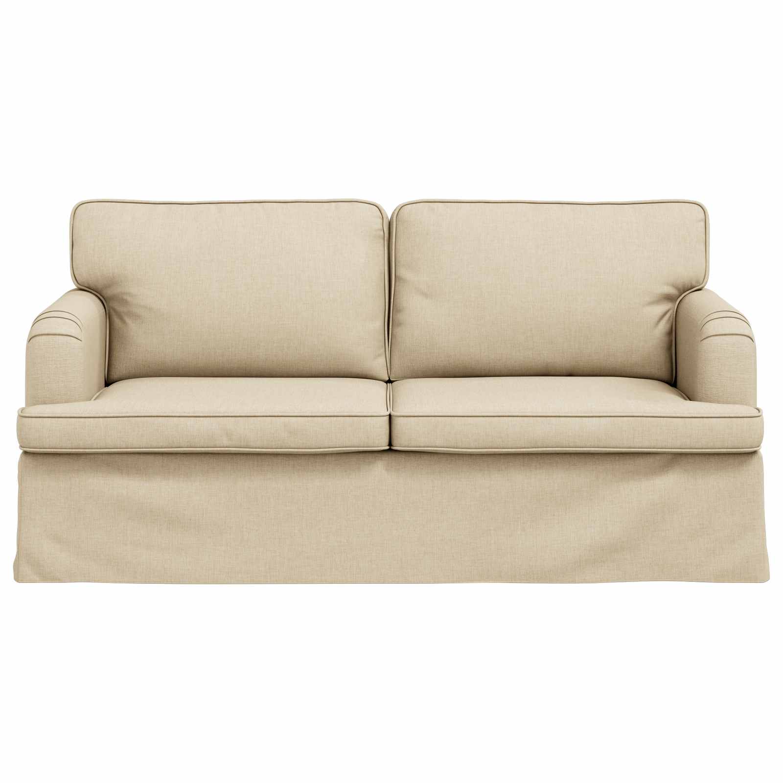 Bank Crème 162 x 80 x 85 cm Stof is nu te koop bij PeponiXL, paradijselijk wonen!