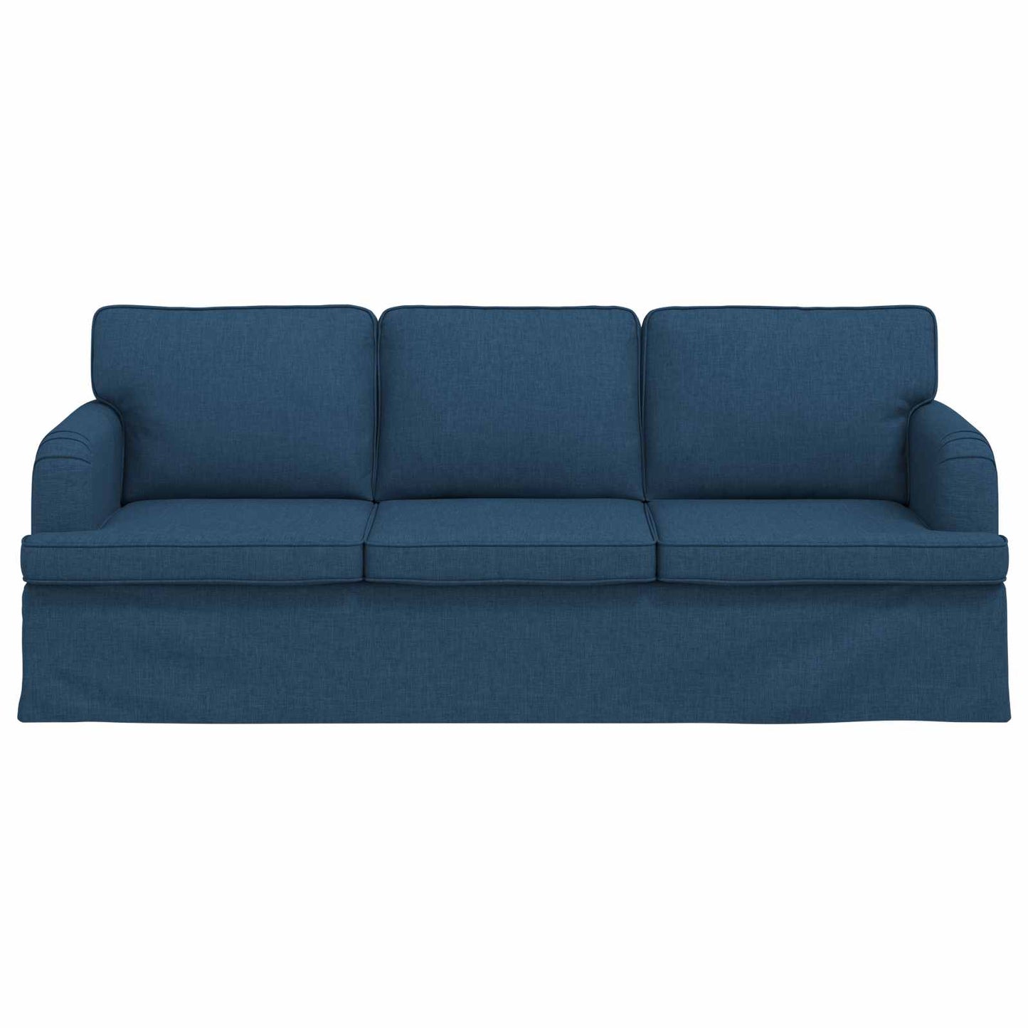 Bank Blauw 201 x 80 x 85 cm Stof is nu te koop bij PeponiXL, paradijselijk wonen!