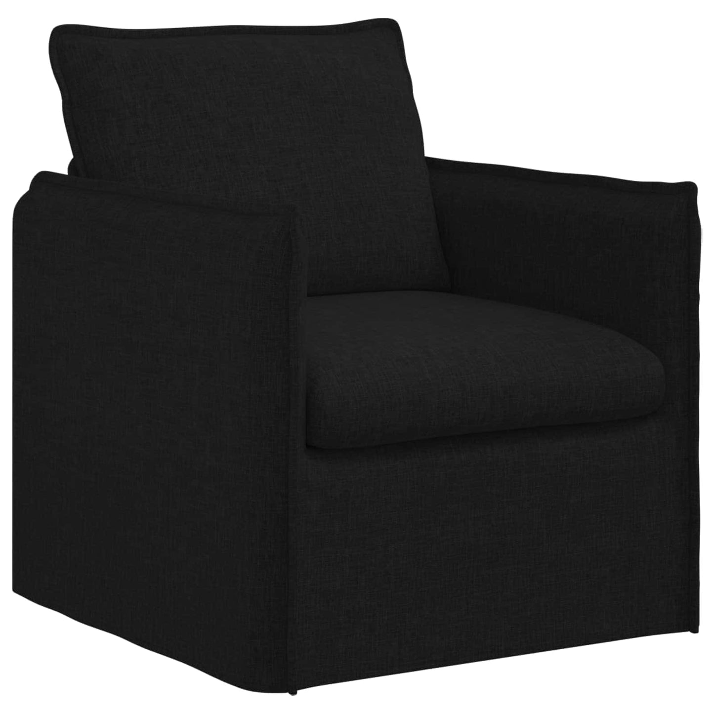 Bank Zwart 75 x 82 x 85 cm Stof is nu te koop bij PeponiXL, paradijselijk wonen!