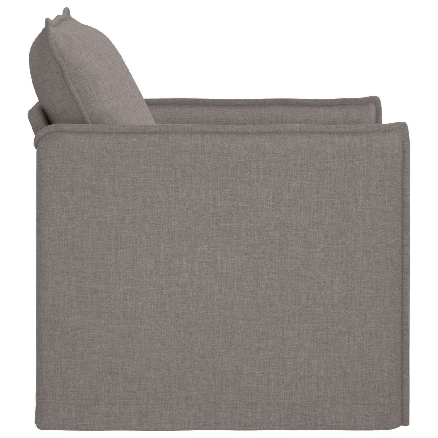 Bank Taupe 75 x 82 x 85 cm Stof is nu te koop bij PeponiXL, paradijselijk wonen!