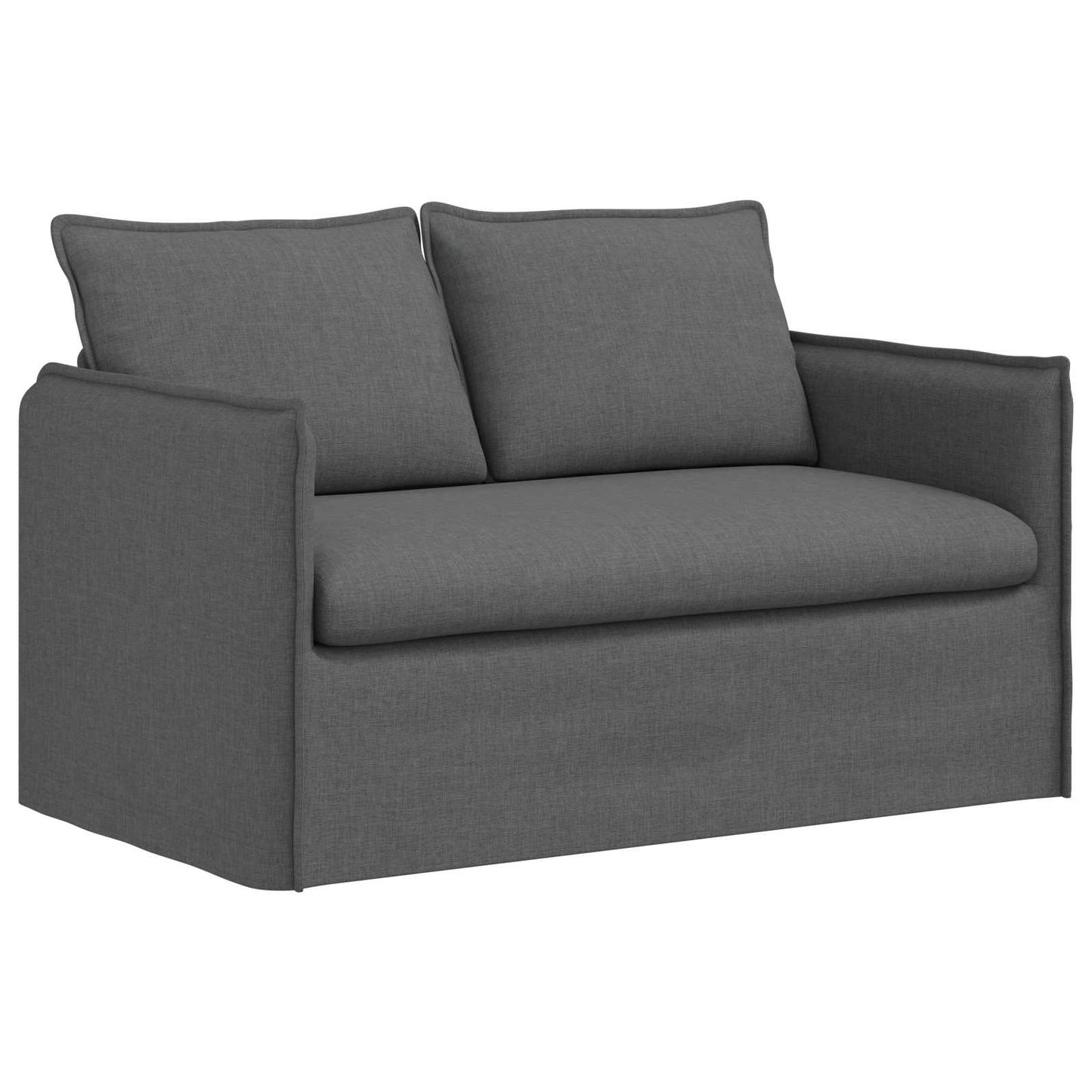 Bank Donkergrijs 136 x 82 x 85 cm Stof is nu te koop bij PeponiXL, paradijselijk wonen!