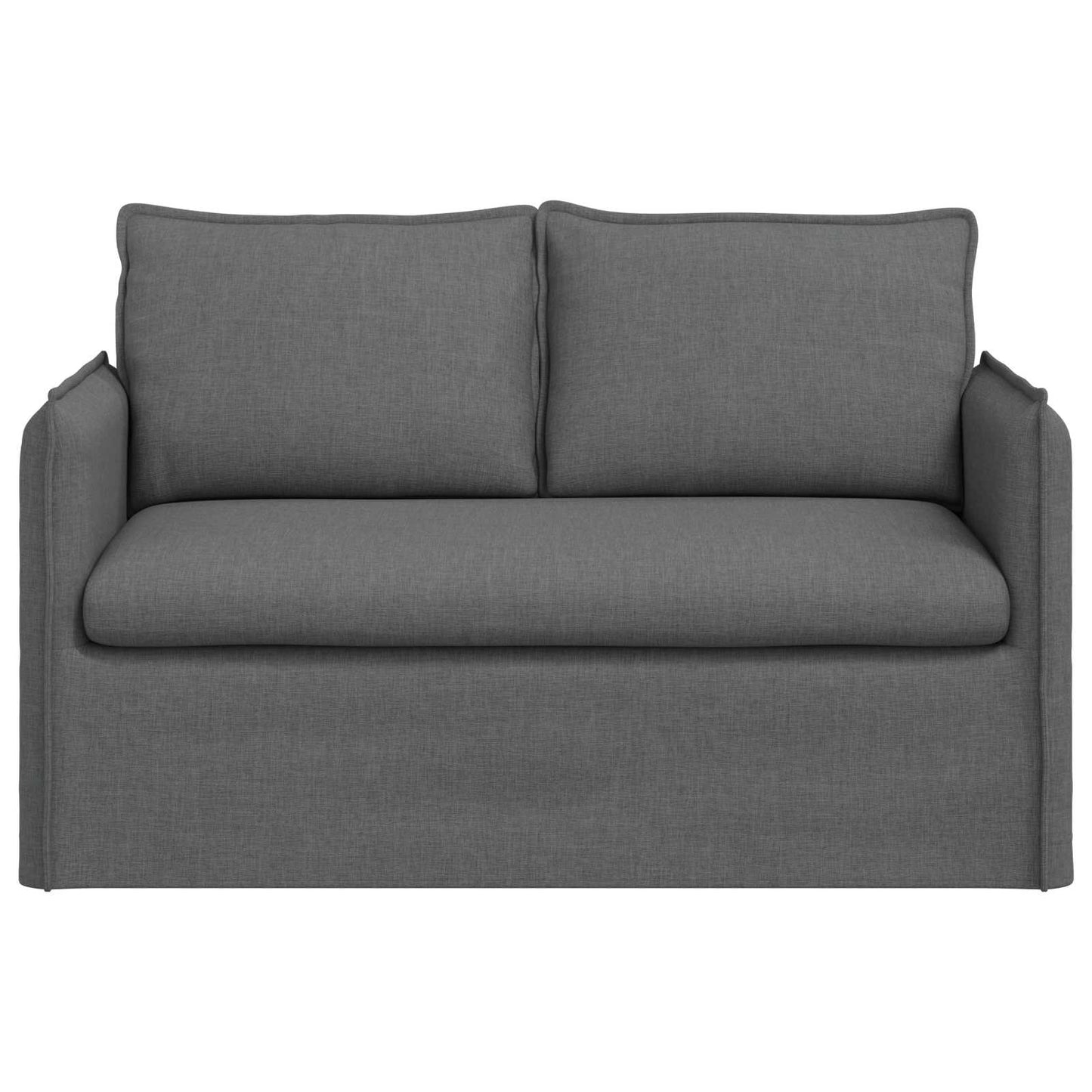 Bank Donkergrijs 136 x 82 x 85 cm Stof is nu te koop bij PeponiXL, paradijselijk wonen!