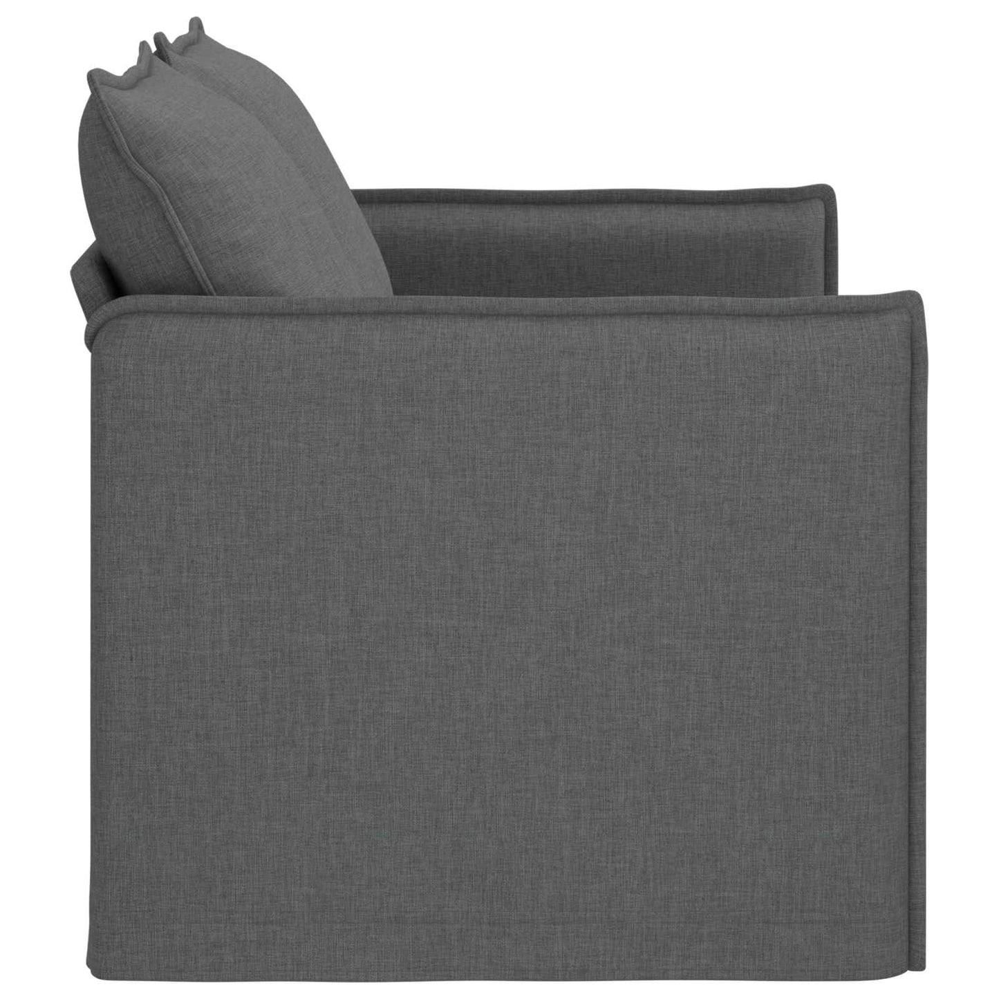 Bank Donkergrijs 136 x 82 x 85 cm Stof is nu te koop bij PeponiXL, paradijselijk wonen!