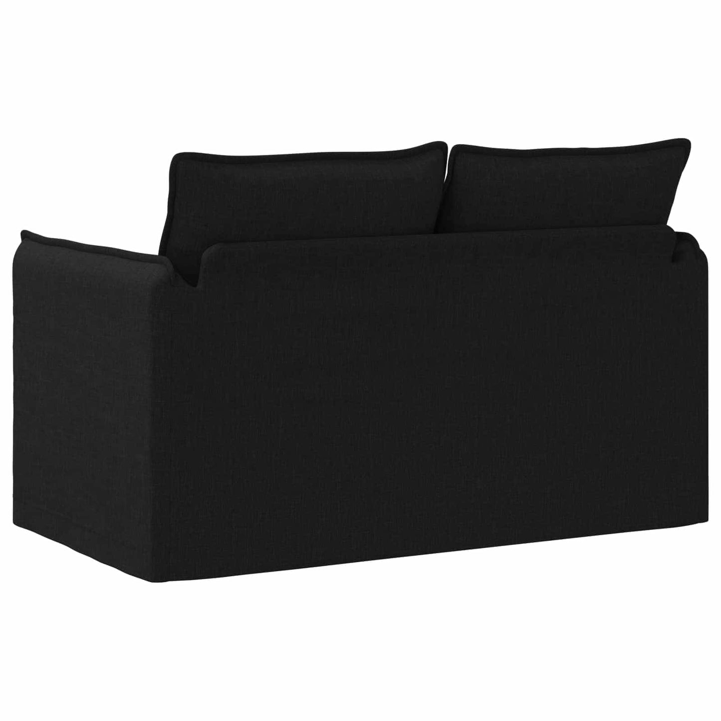 Bank Zwart 136 x 82 x 85 cm Stof is nu te koop bij PeponiXL, paradijselijk wonen!
