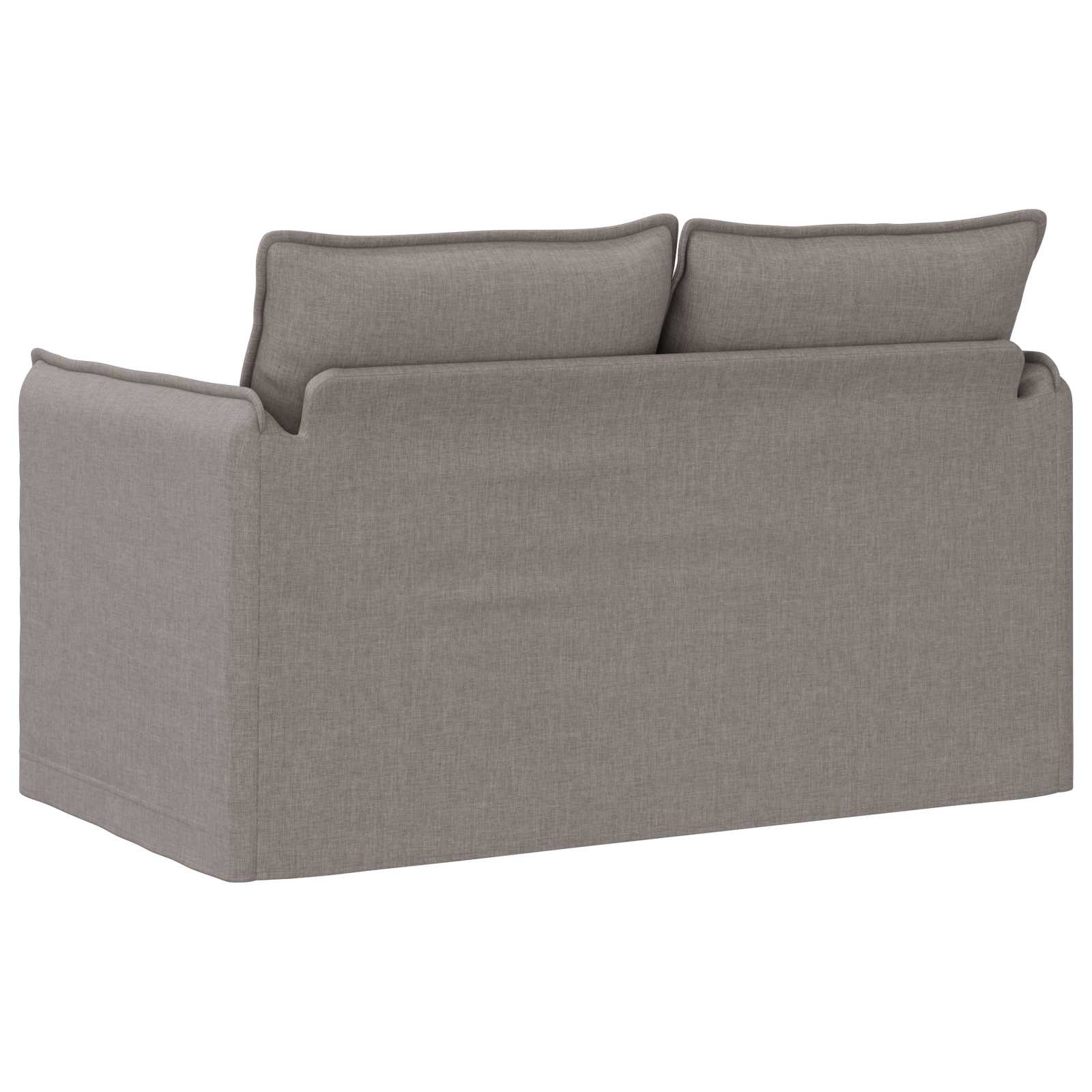 Bank Taupe 136 x 82 x 85 cm Stof is nu te koop bij PeponiXL, paradijselijk wonen!