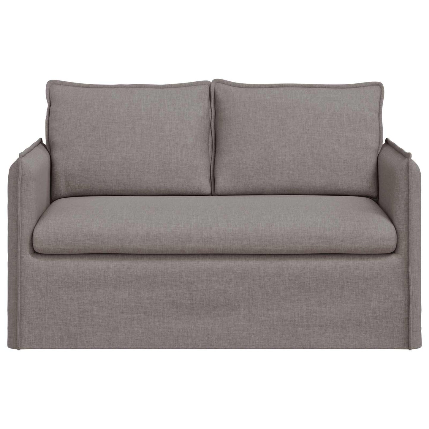 Bank Taupe 136 x 82 x 85 cm Stof is nu te koop bij PeponiXL, paradijselijk wonen!