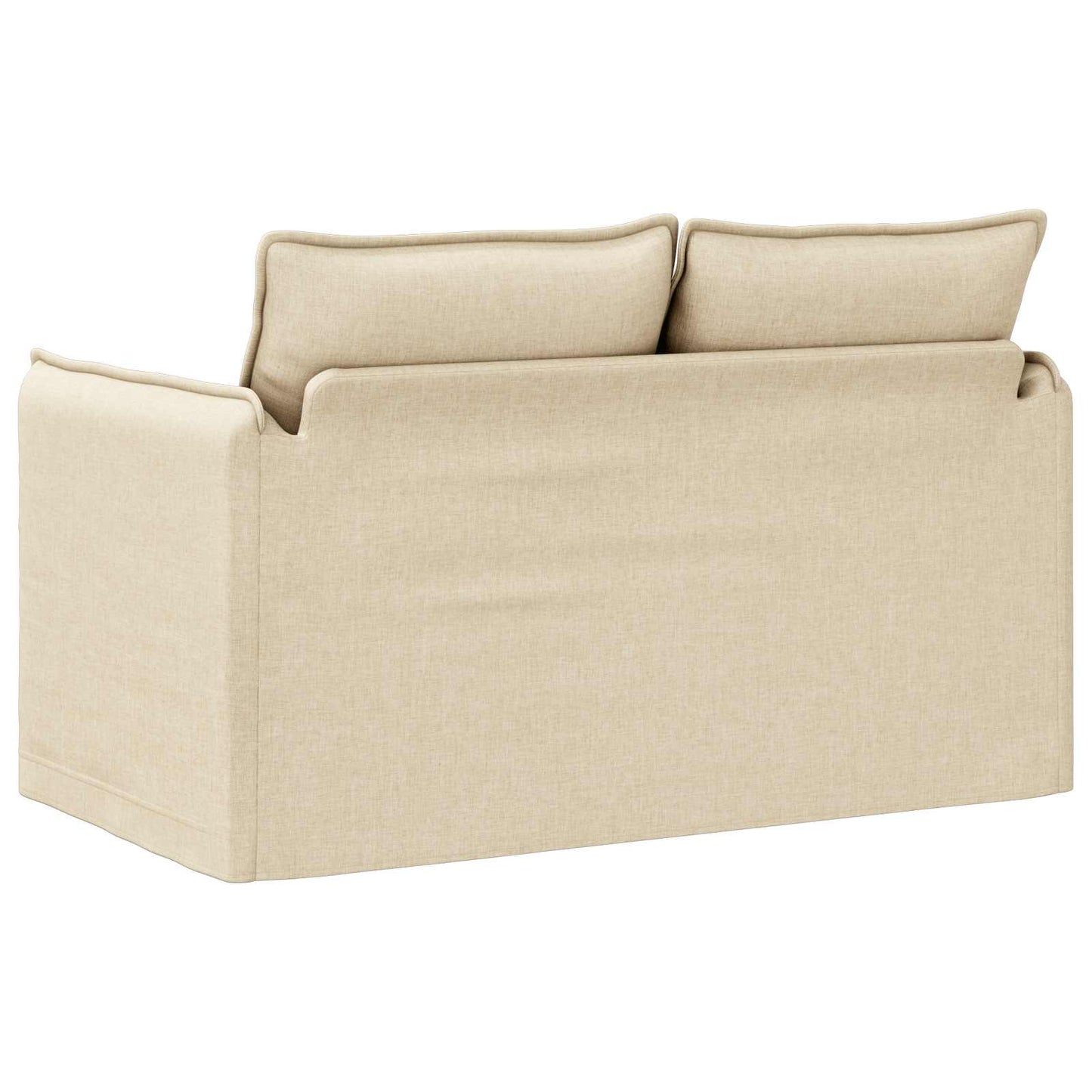 Bank Crème 136 x 82 x 85 cm Stof is nu te koop bij PeponiXL, paradijselijk wonen!