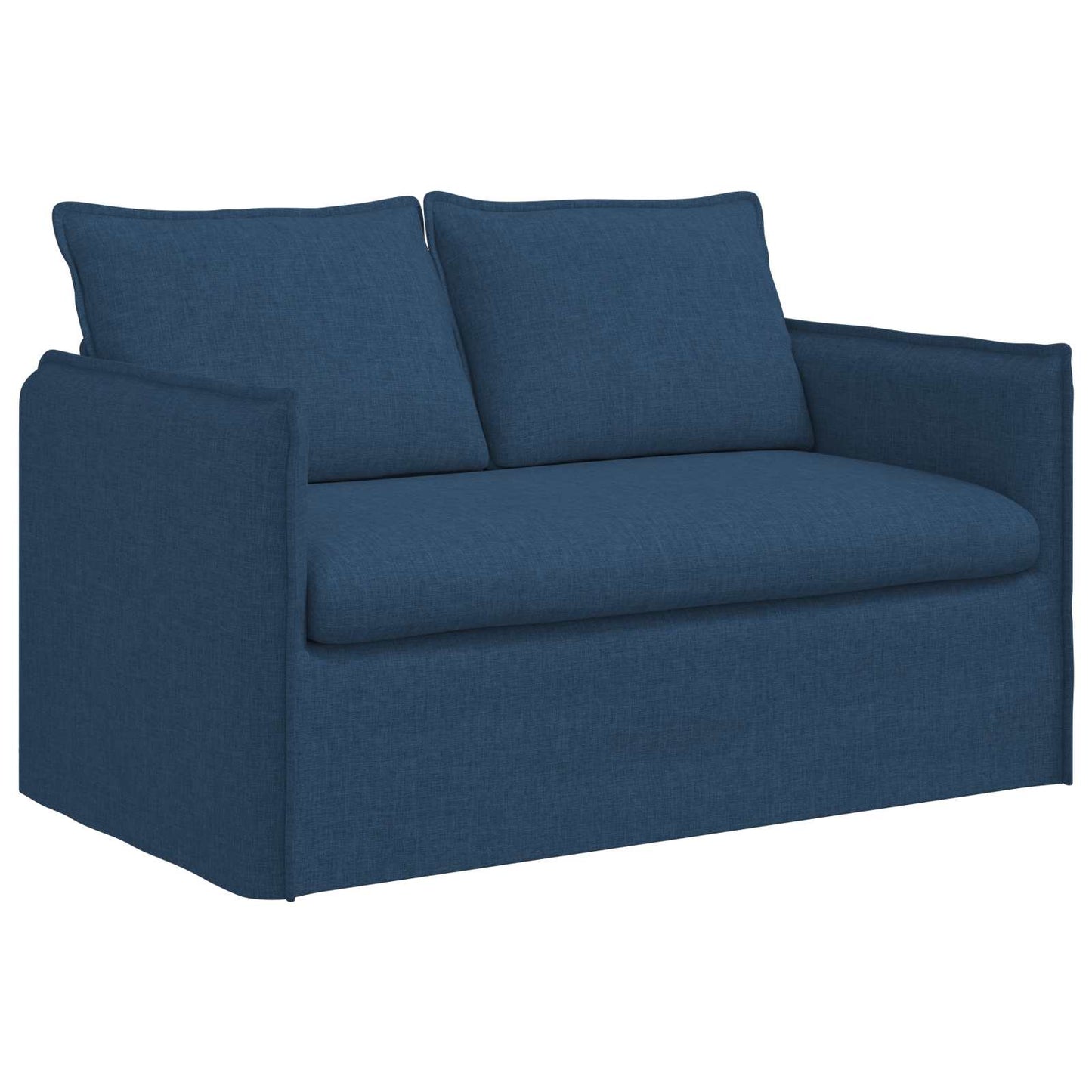 Bank Blauw 136 x 82 x 85 cm Stof is nu te koop bij PeponiXL, paradijselijk wonen!