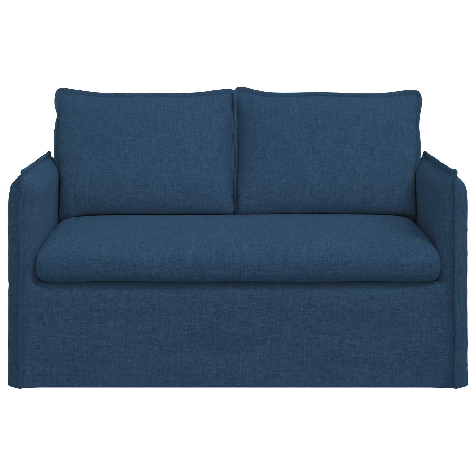 Bank Blauw 136 x 82 x 85 cm Stof is nu te koop bij PeponiXL, paradijselijk wonen!