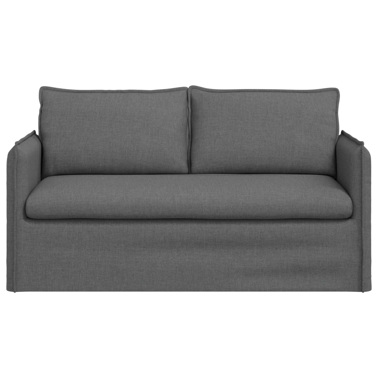 Bank Donkergrijs 156 x 82 x 85 cm Stof is nu te koop bij PeponiXL, paradijselijk wonen!