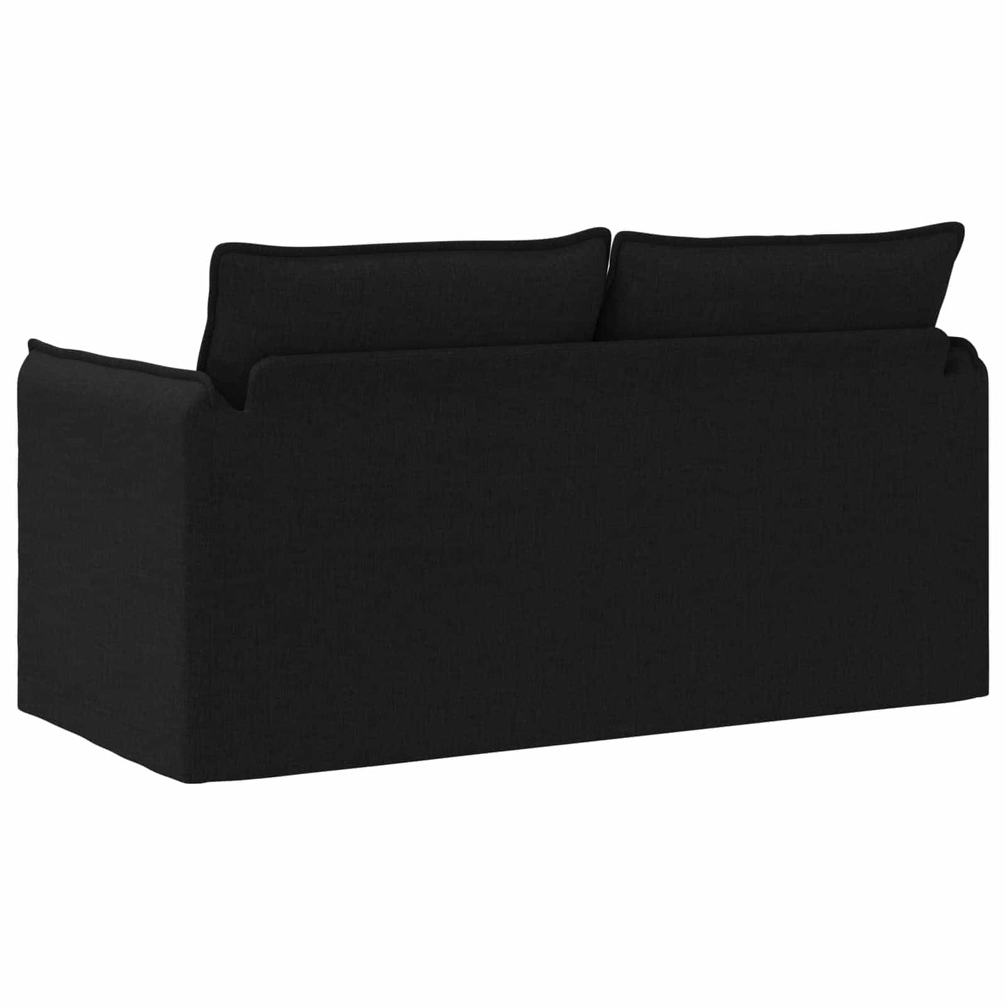 Bank Zwart 156 x 82 x 85 cm Stof is nu te koop bij PeponiXL, paradijselijk wonen!