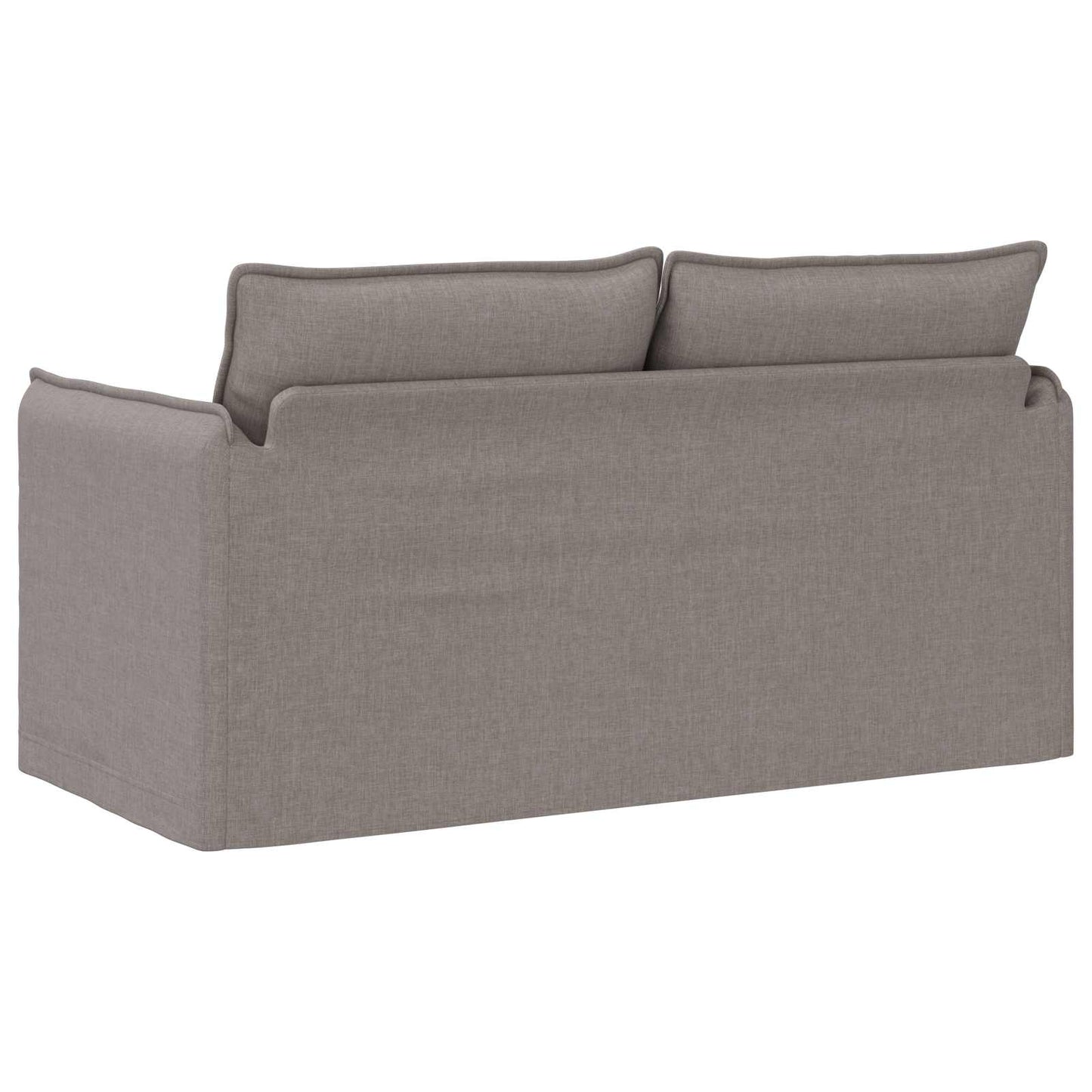 Bank Taupe 156 x 82 x 85 cm Stof is nu te koop bij PeponiXL, paradijselijk wonen!