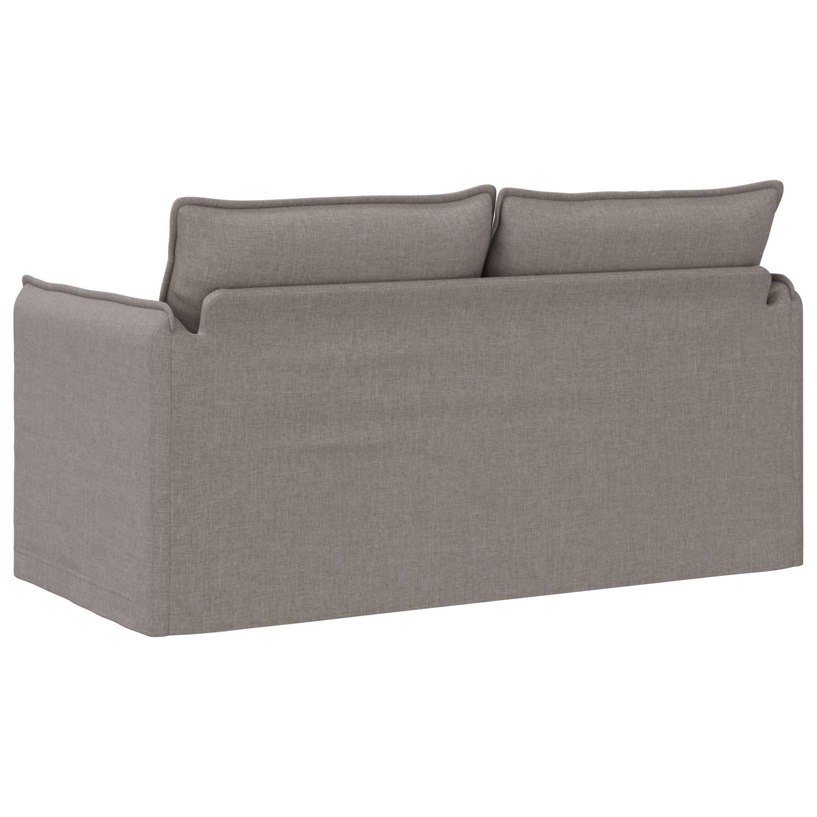 Bank Taupe 156 x 82 x 85 cm Stof is nu te koop bij PeponiXL, paradijselijk wonen!