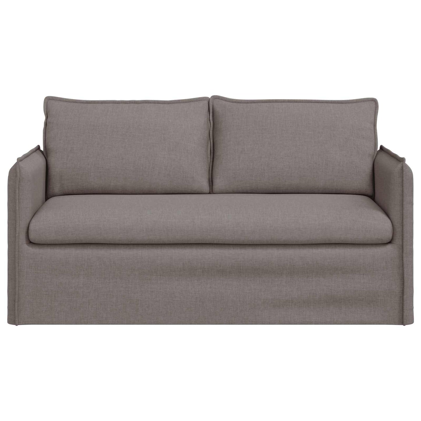 Bank Taupe 156 x 82 x 85 cm Stof is nu te koop bij PeponiXL, paradijselijk wonen!