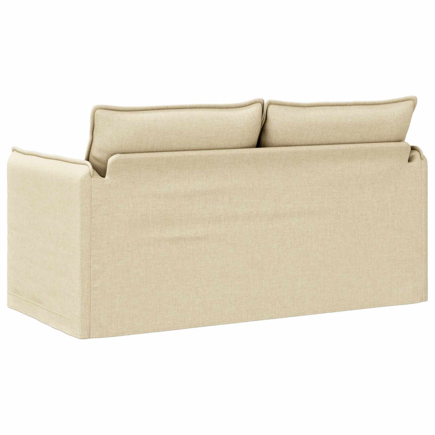 Bank Crème 156 x 82 x 85 cm Stof is nu te koop bij PeponiXL, paradijselijk wonen!