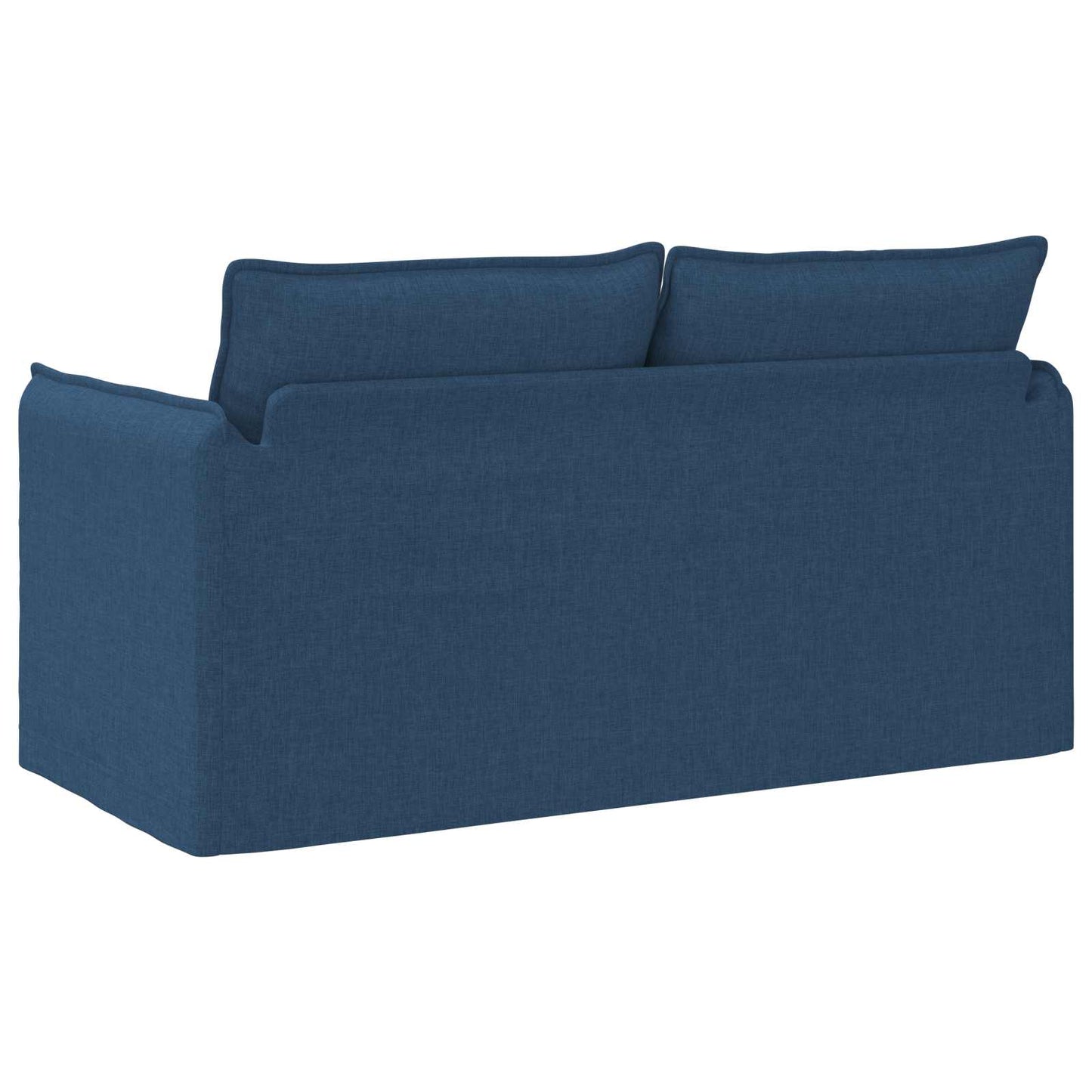 Bank Blauw 156 x 82 x 85 cm Stof is nu te koop bij PeponiXL, paradijselijk wonen!