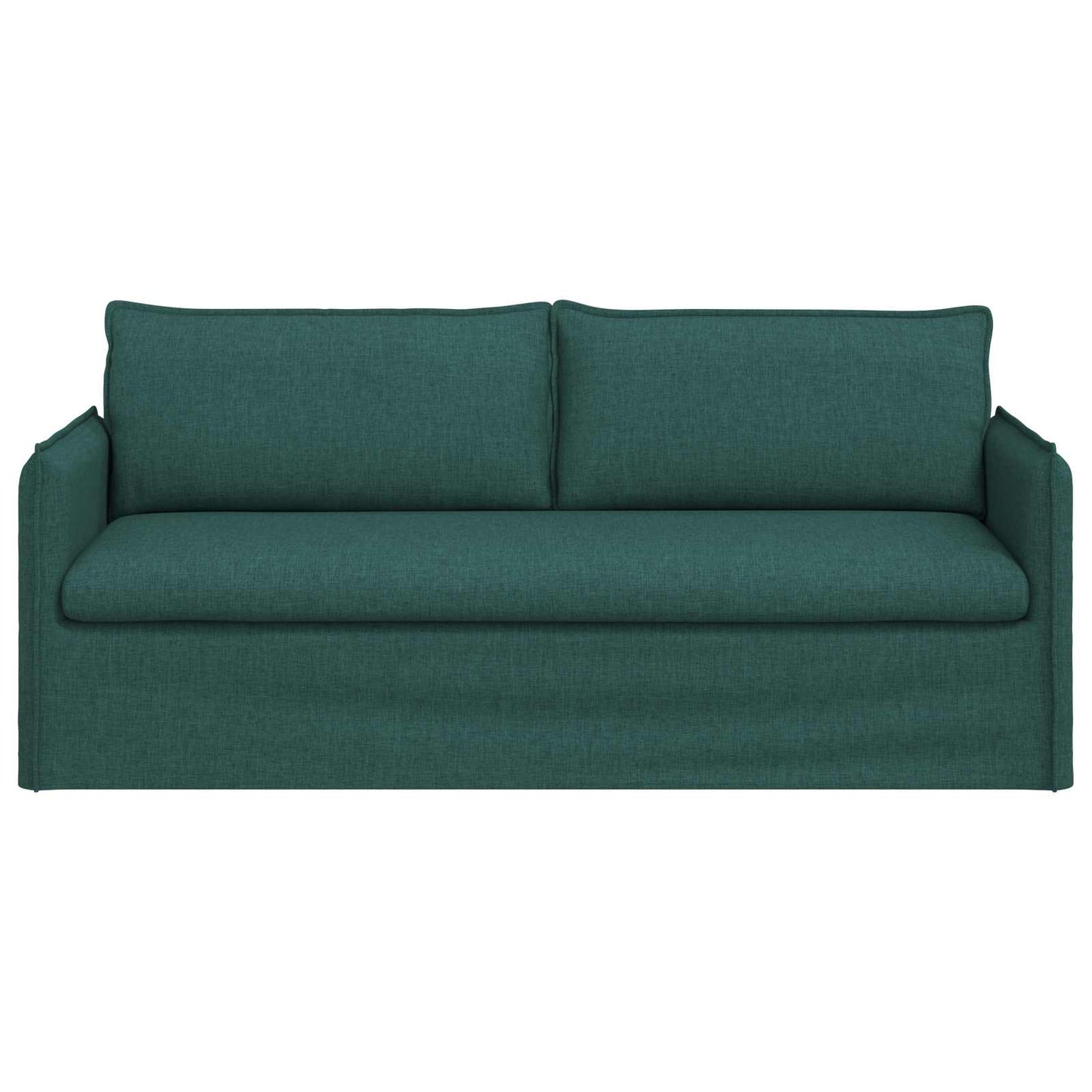 Bank Donkergroen 196 x 82 x 85 cm Stof is nu te koop bij PeponiXL, paradijselijk wonen!