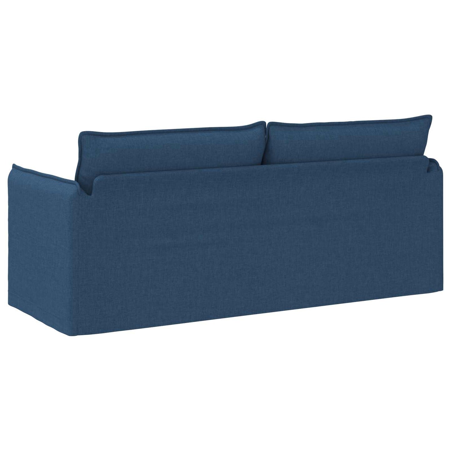 Bank Blauw 196 x 82 x 85 cm Stof is nu te koop bij PeponiXL, paradijselijk wonen!