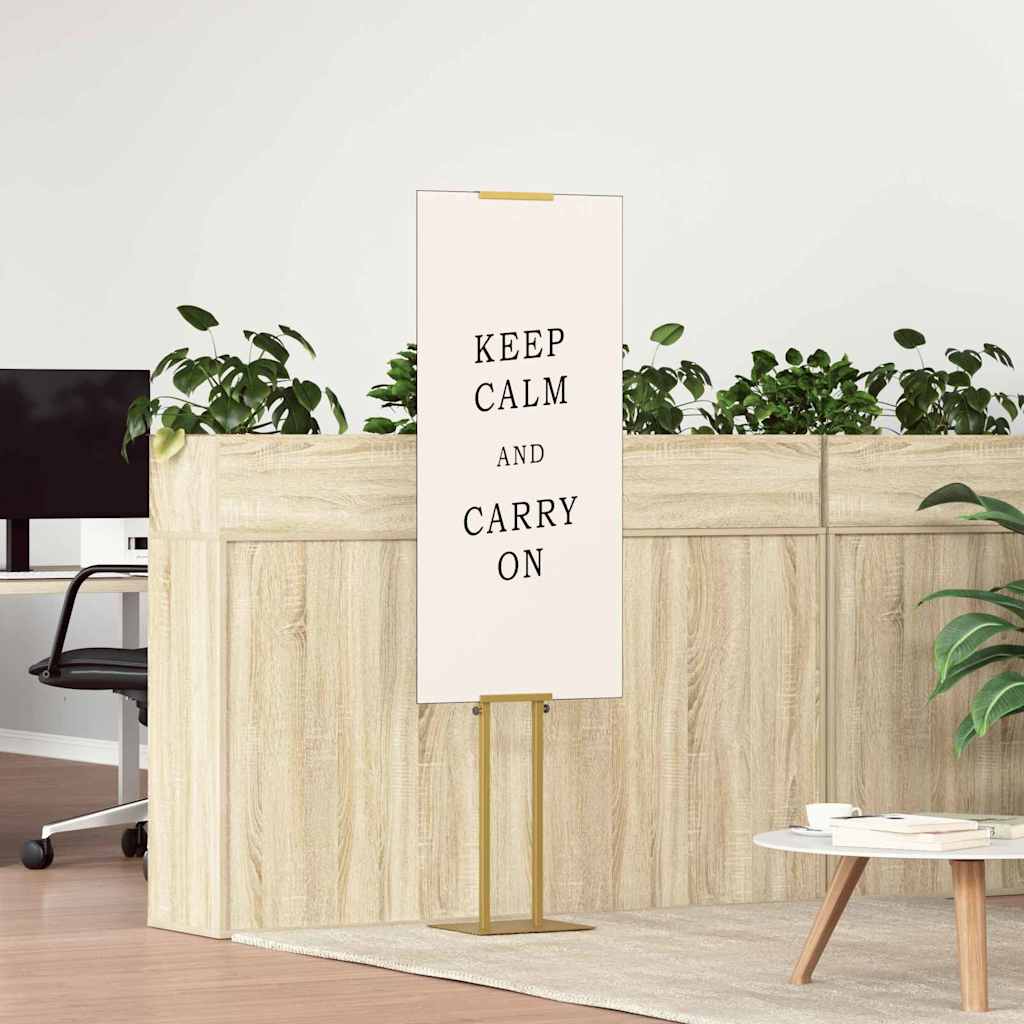 Beurs Displays Goud 30 x 23,5 x 210 cm Staal is nu te koop bij PeponiXL, paradijselijk wonen!