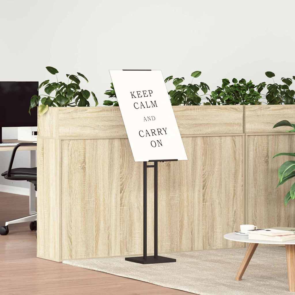 Beurs Displays Zwart 26,5 x 26,5 x 150 cm Staal is nu te koop bij PeponiXL, paradijselijk wonen!