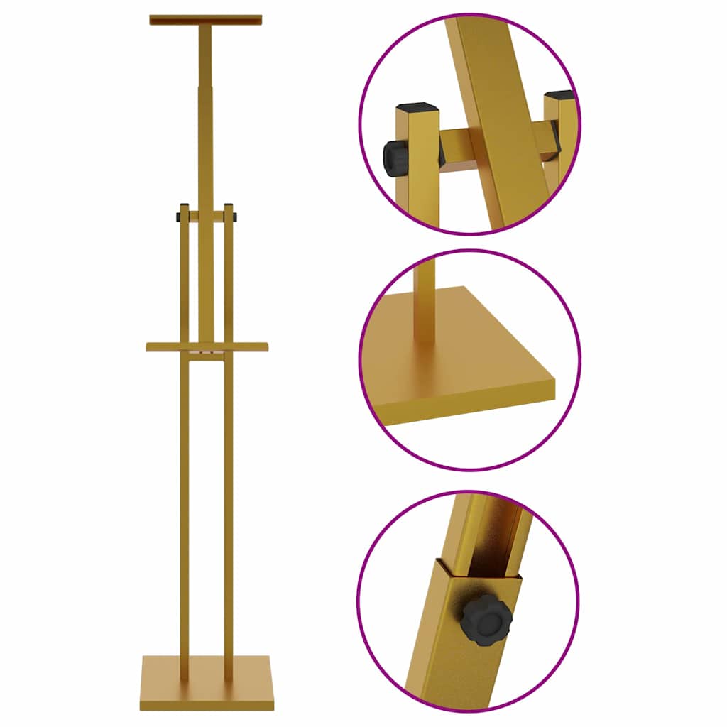 Beurs Displays Goud 26,5 x 26,5 x 150 cm Staal is nu te koop bij PeponiXL, paradijselijk wonen!