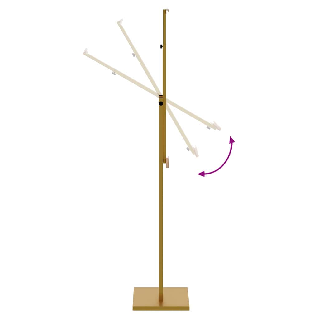 Beurs Displays Goud 26,5 x 26,5 x 150 cm Staal is nu te koop bij PeponiXL, paradijselijk wonen!