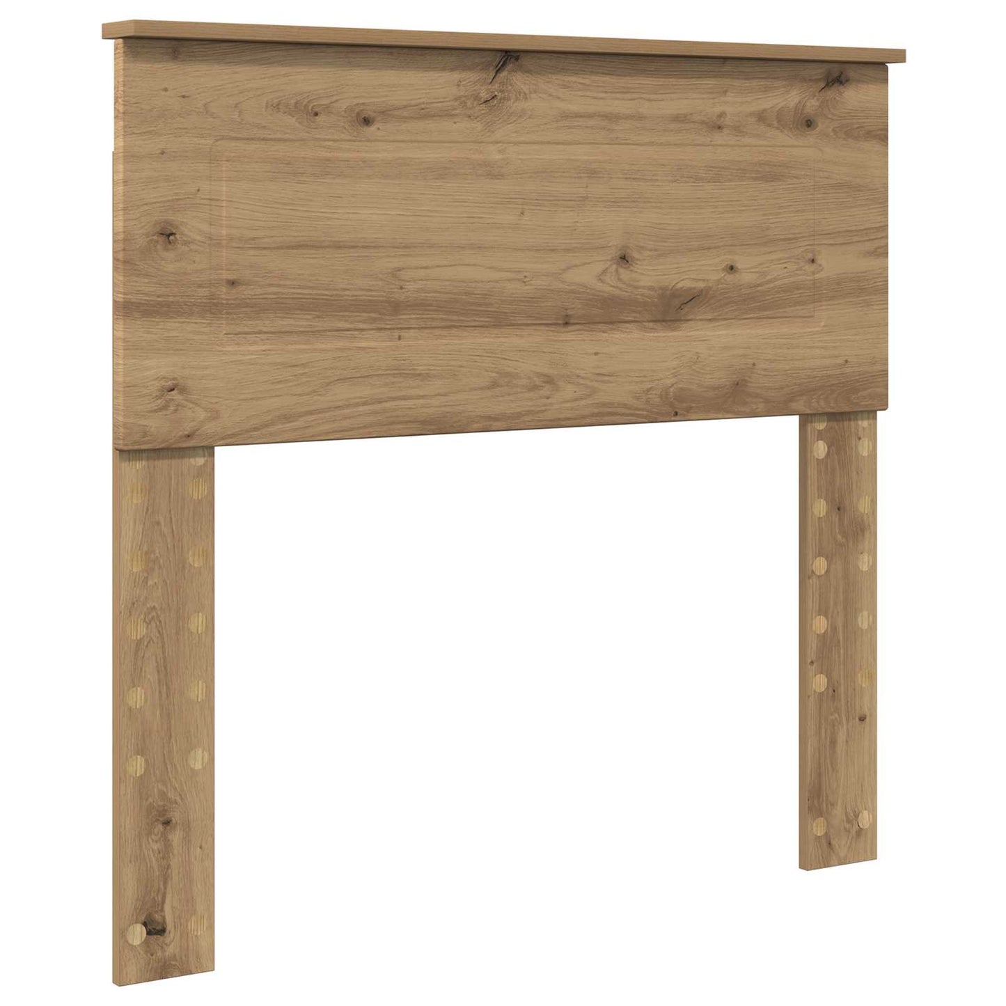 Bedframe Ambachtelijk eiken 90 x 200 cm Bewerkt hout is nu te koop bij PeponiXL, paradijselijk wonen!