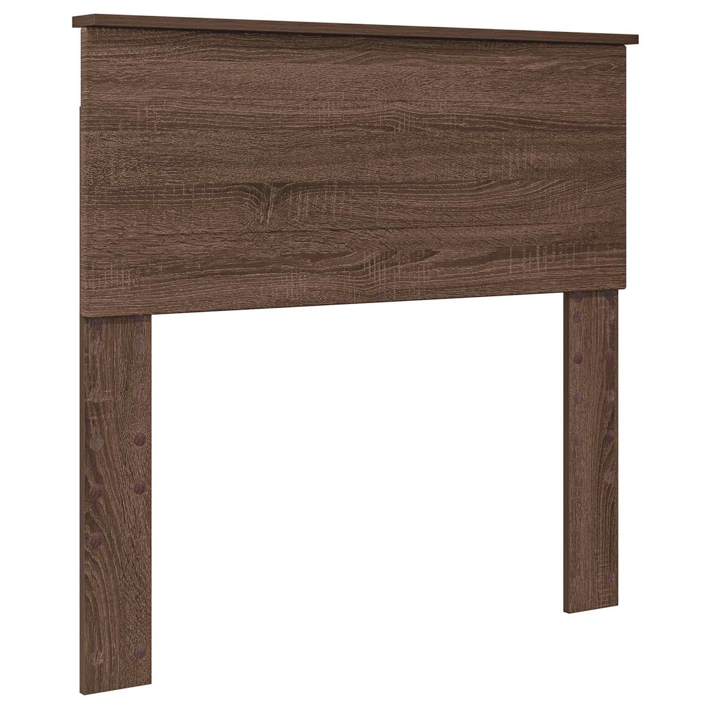 Bedframe met lade Bruin Eiken 75 x 190 cm Ingenieurshout is nu te koop bij PeponiXL, paradijselijk wonen!