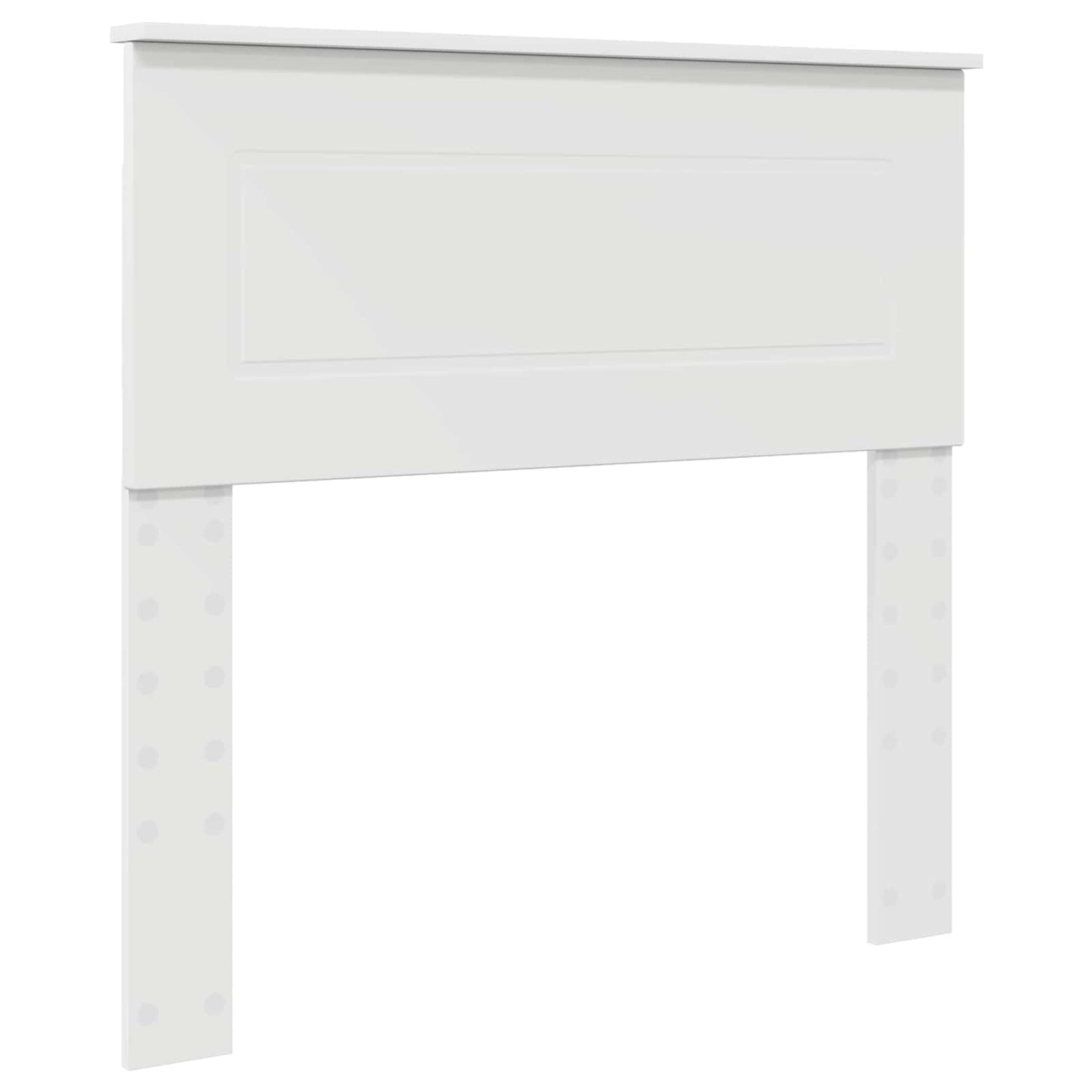Bedframe met LED-striplichten Wit 70 x 190 cm Bewerkt hout is nu te koop bij PeponiXL, paradijselijk wonen!