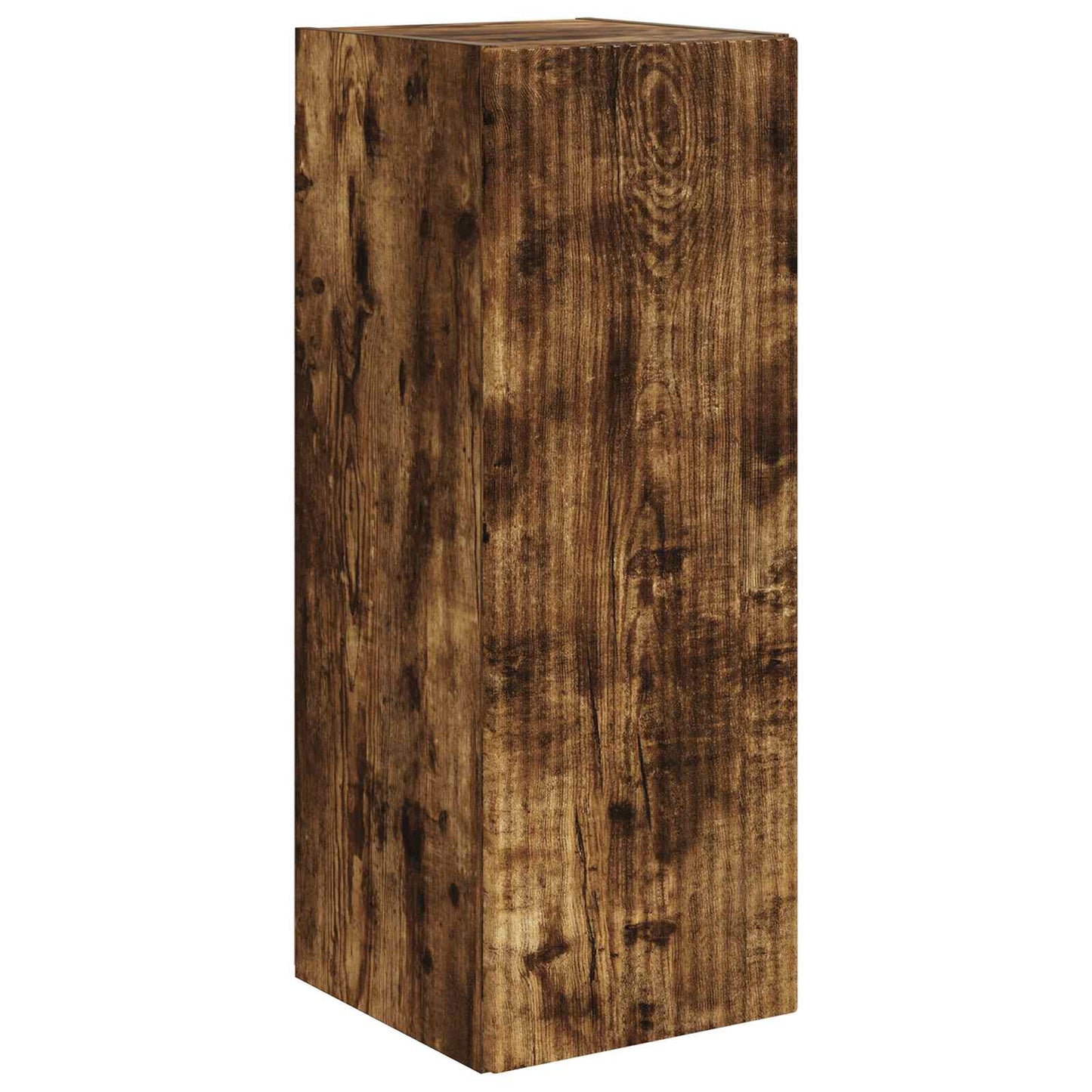 TV Wandkast Set Wandgemonteerd 4 pcs Gerookt eiken Bewerkt hout is nu te koop bij PeponiXL, paradijselijk wonen!