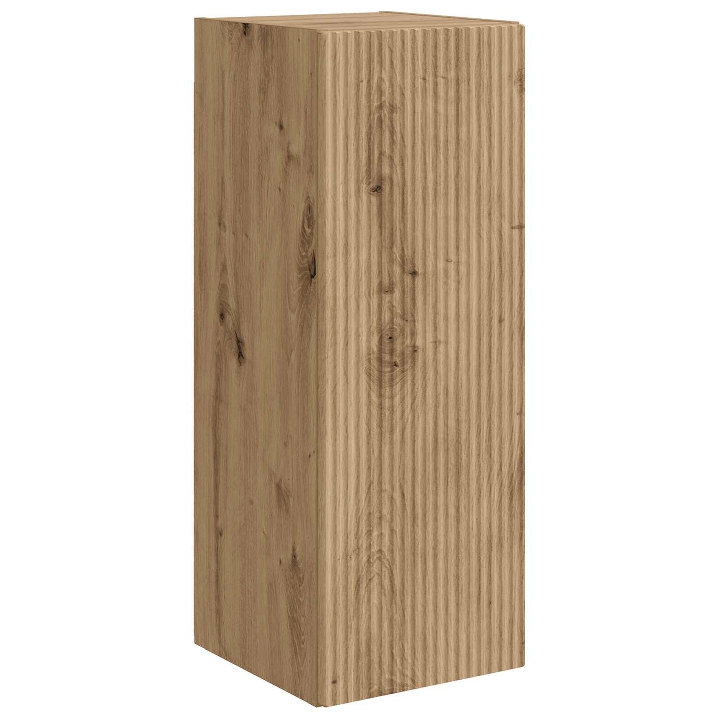 TV Wandkast Set Wandgemonteerd 4 pcs Artisan Eiken Bewerkt hout is nu te koop bij PeponiXL, paradijselijk wonen!