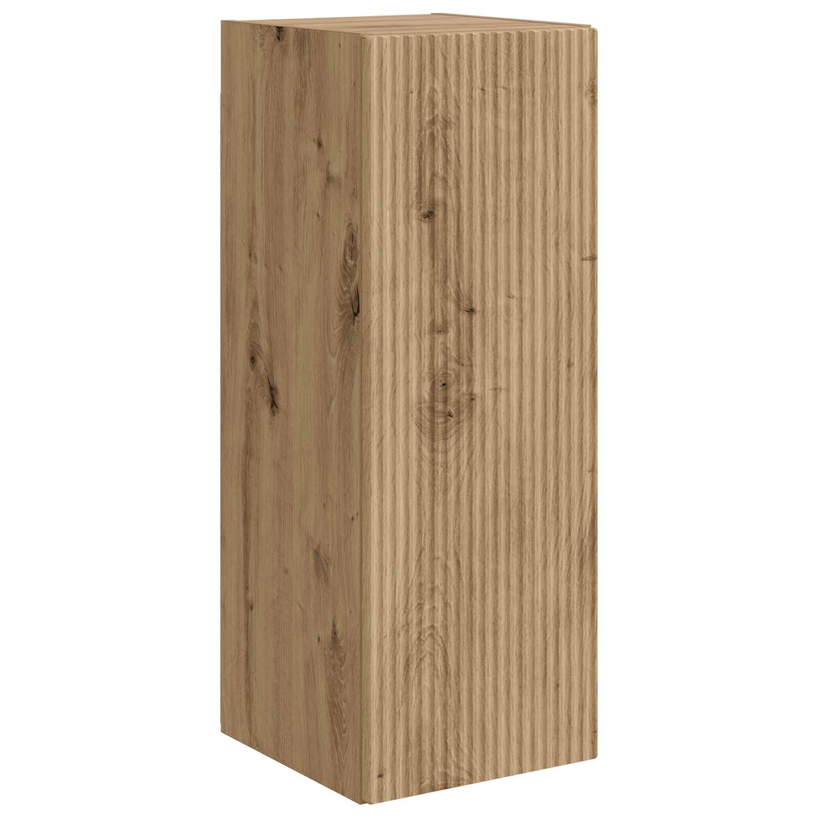 TV Wandkast Set Wandgemonteerd 4 pcs Artisan Eiken Bewerkt hout is nu te koop bij PeponiXL, paradijselijk wonen!