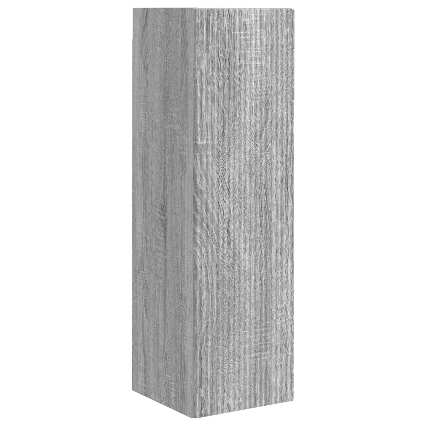 TV Wandkast Set Wandgemonteerd 4 pcs Grijs Sonoma Bewerkt hout is nu te koop bij PeponiXL, paradijselijk wonen!