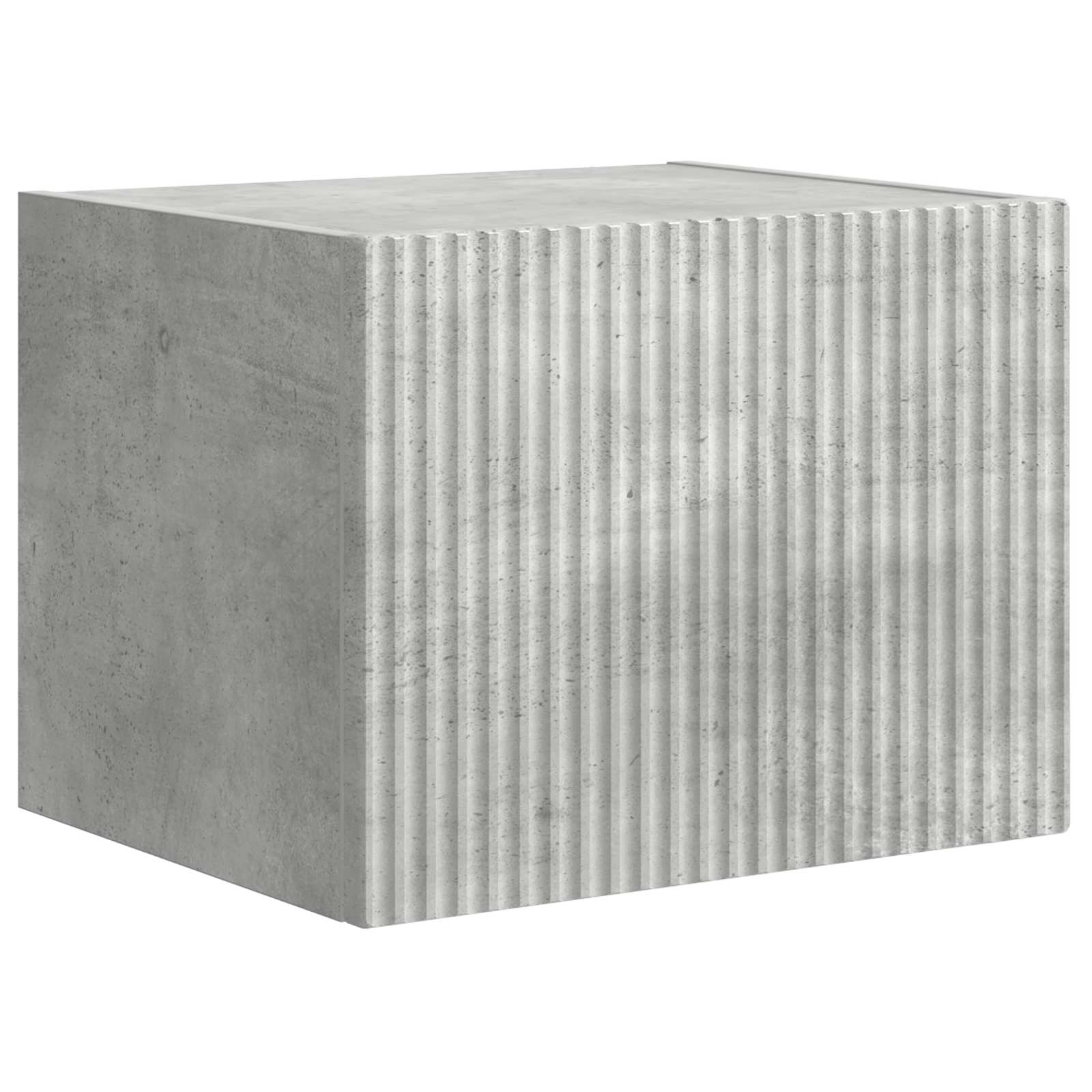 TV Wandkast Set Wandgemonteerd 6 pcs Beton Grijs is nu te koop bij PeponiXL, paradijselijk wonen!