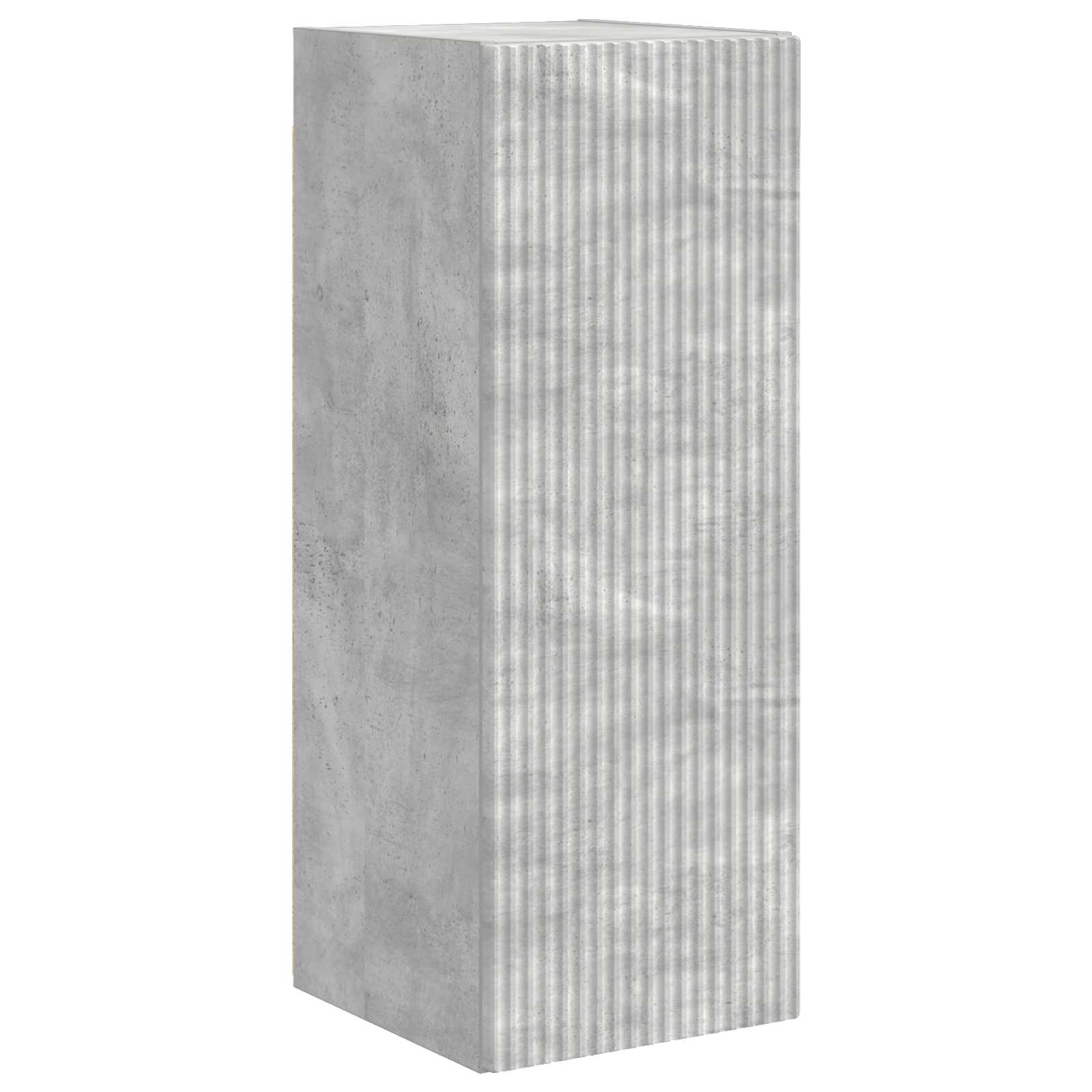 TV Wandkast Set Wandgemonteerd 6 pcs Beton Grijs is nu te koop bij PeponiXL, paradijselijk wonen!